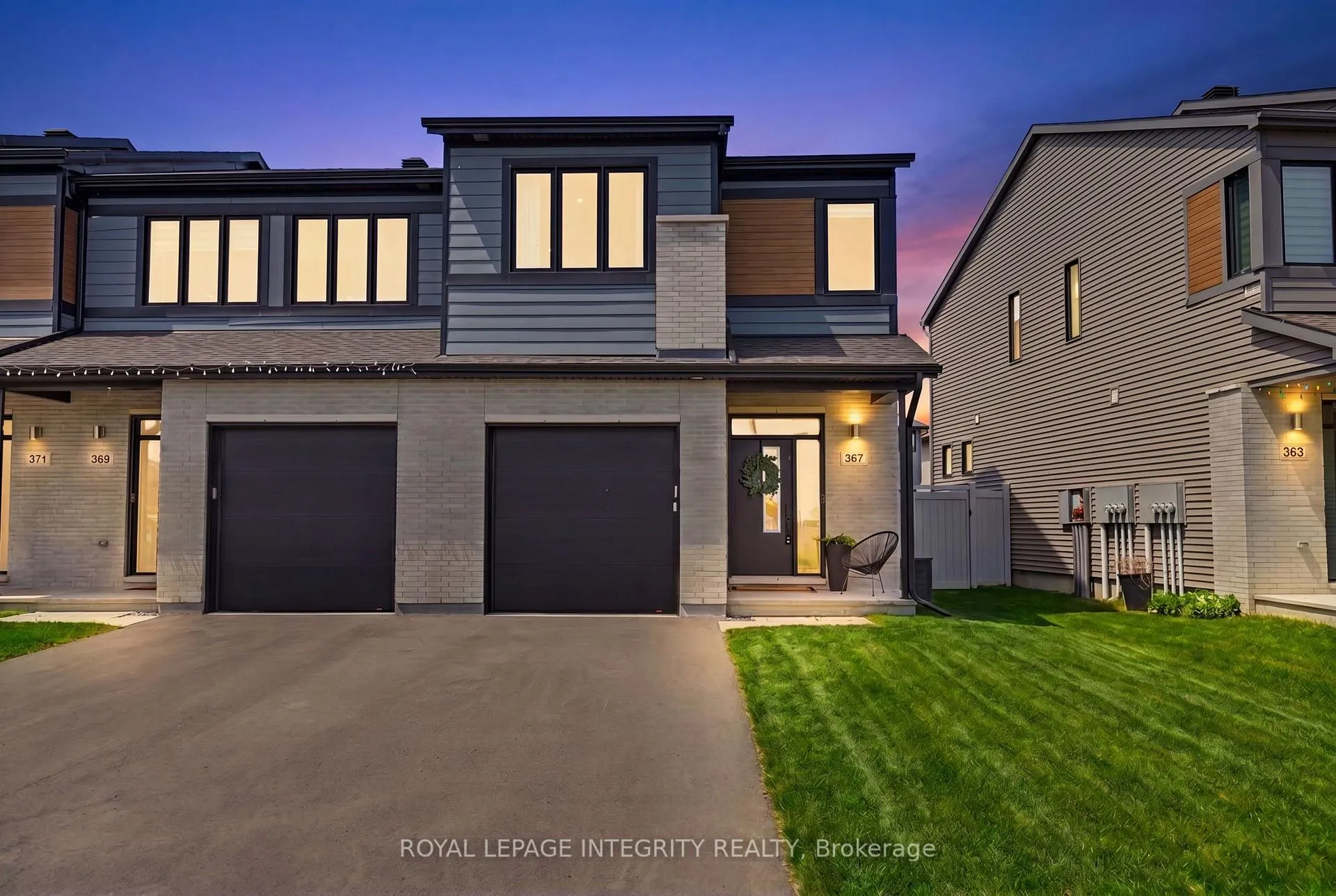 Front of 367 Cope Drive