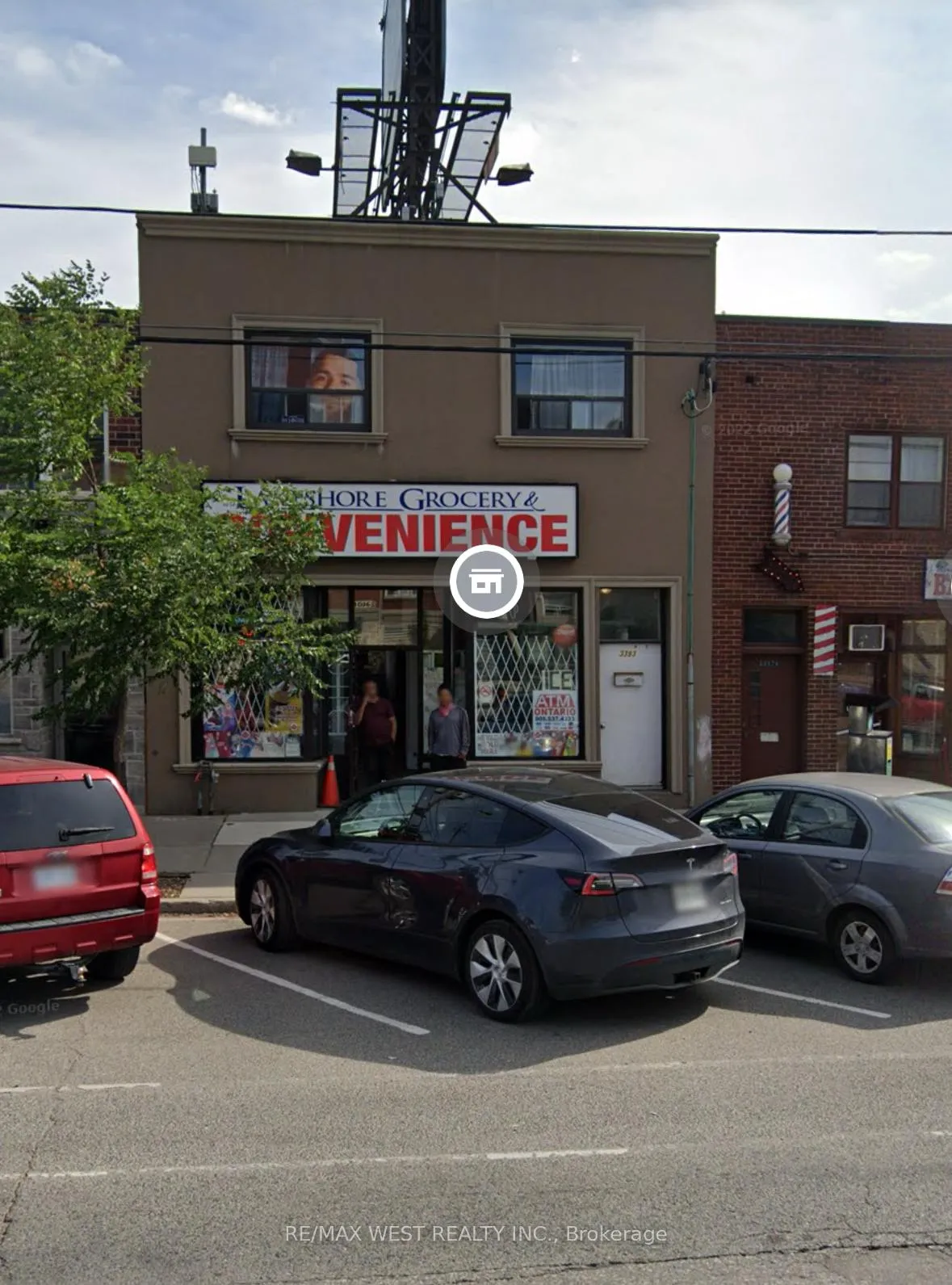 Front of Unit 1, 3393 Lakeshore Boulevard W
