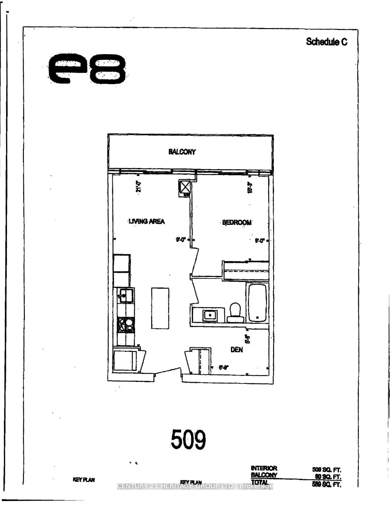 Photo 2 of Unit 1409, 8 Eglinton Avenue E, Toronto, Yonge-Eglinton — HOMEH
