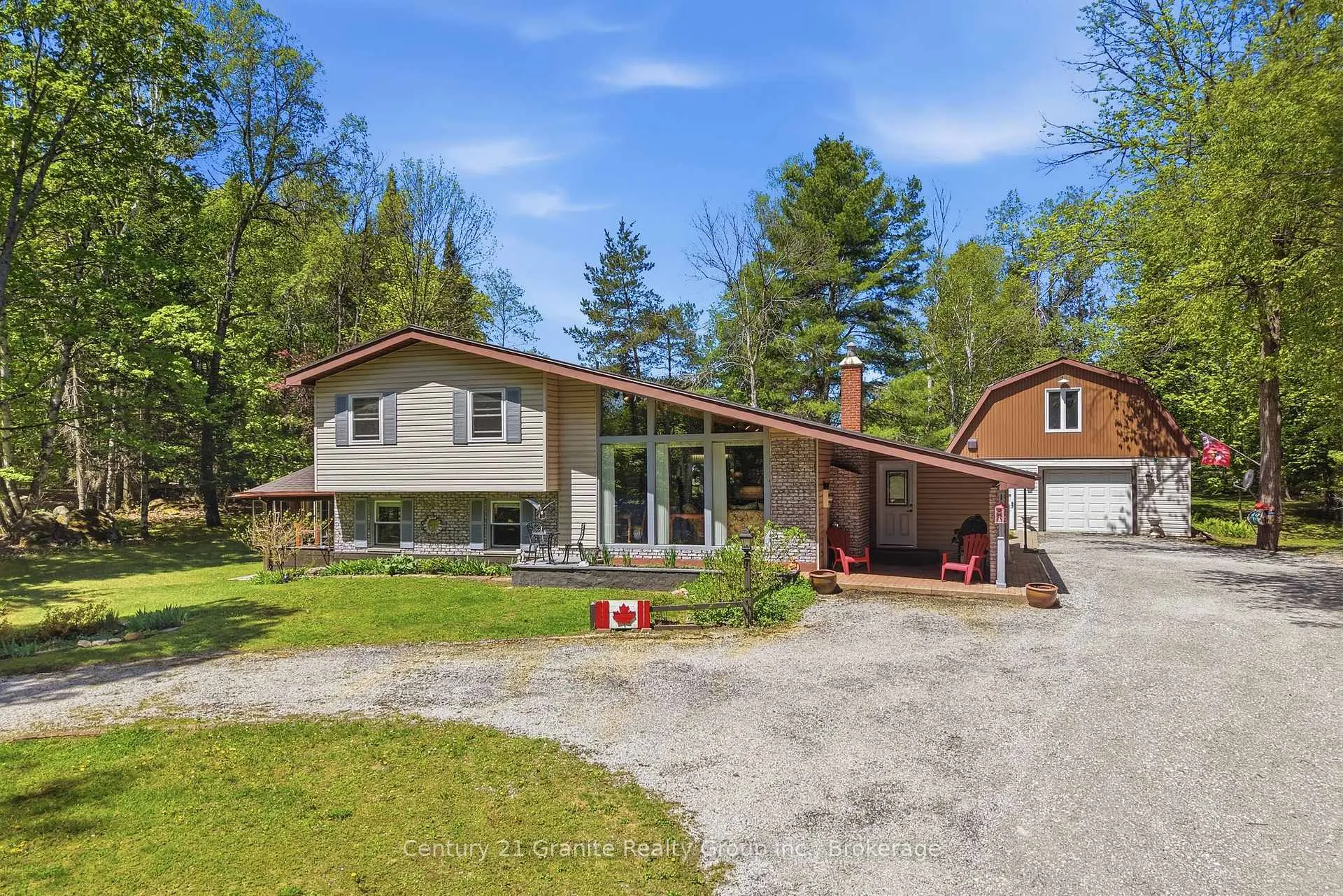 Front of 2043 Wigamog Road
