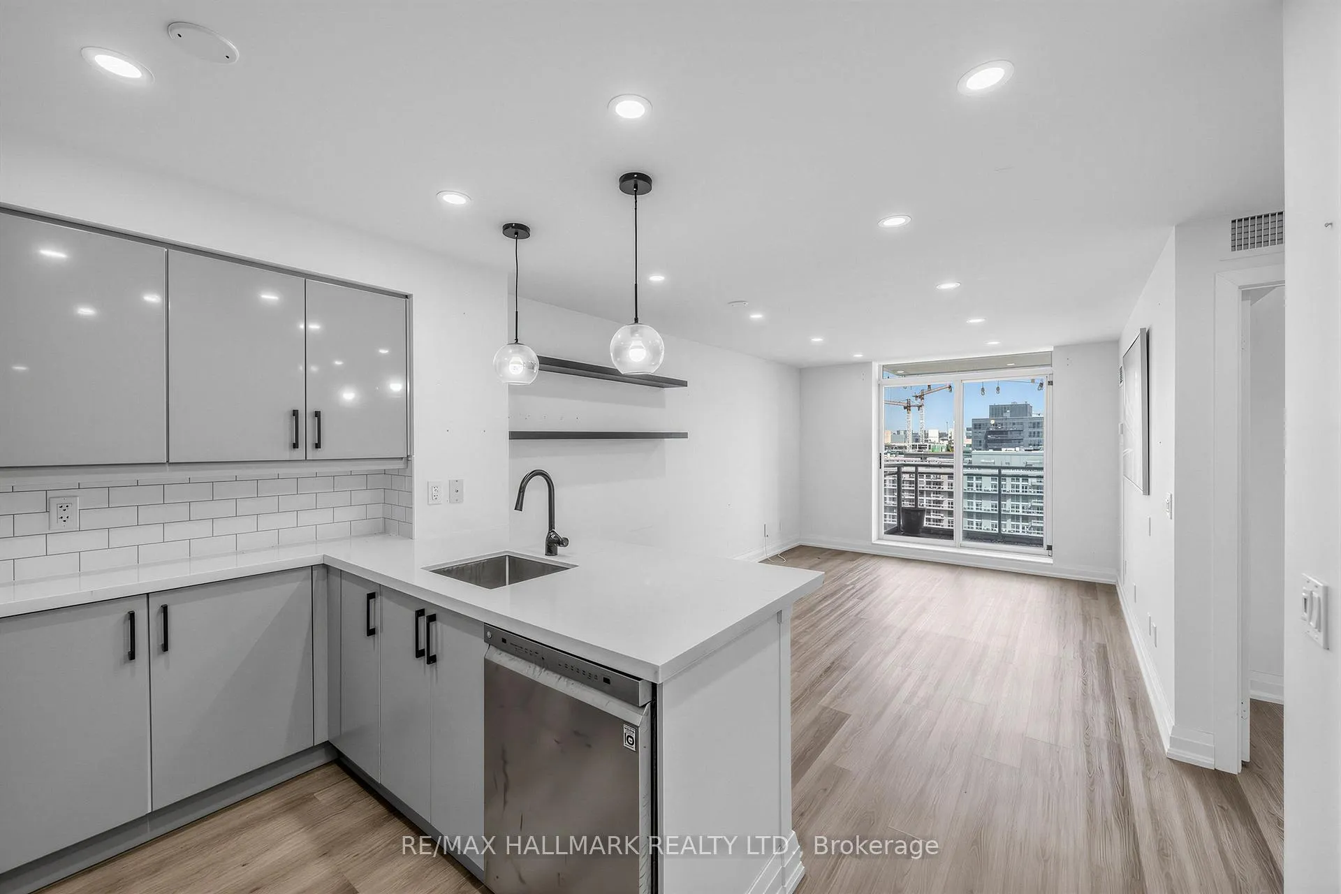 Front of Unit 1410, 50 Lynn Williams Street
