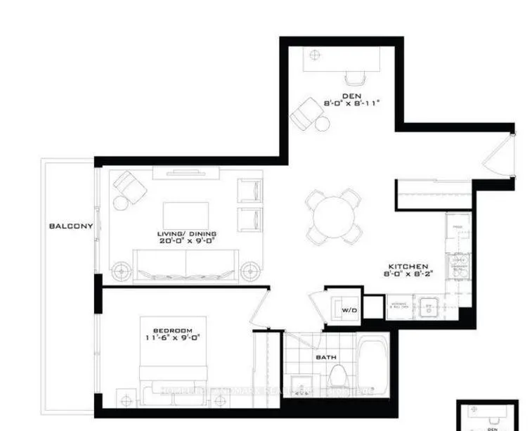 Photo 2 of Unit 1113, 955 Bay Street, Toronto, Bay Street Corridor — HOMEH