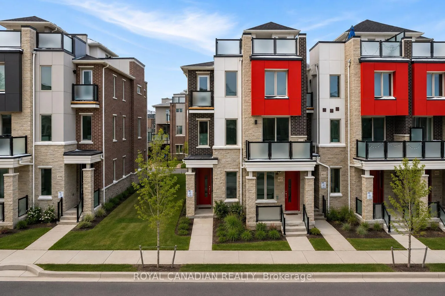 Front of Unit 401, 1034 Reflection Place