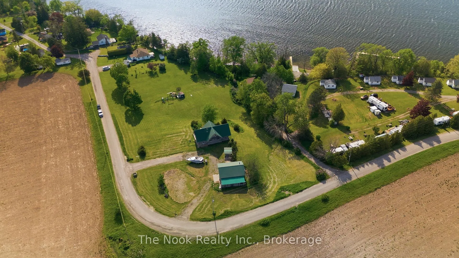 Front of 493 Island View Road