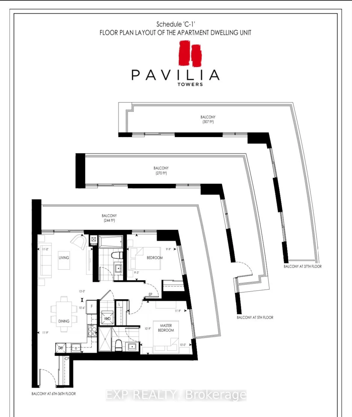 Photo 26 of Unit 2902, 12 Gandhi Lane, Markham, Commerce Valley — HOMEH