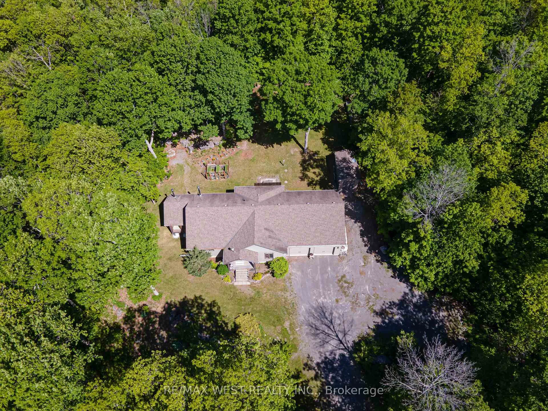 Front of 215 Flatrock Road