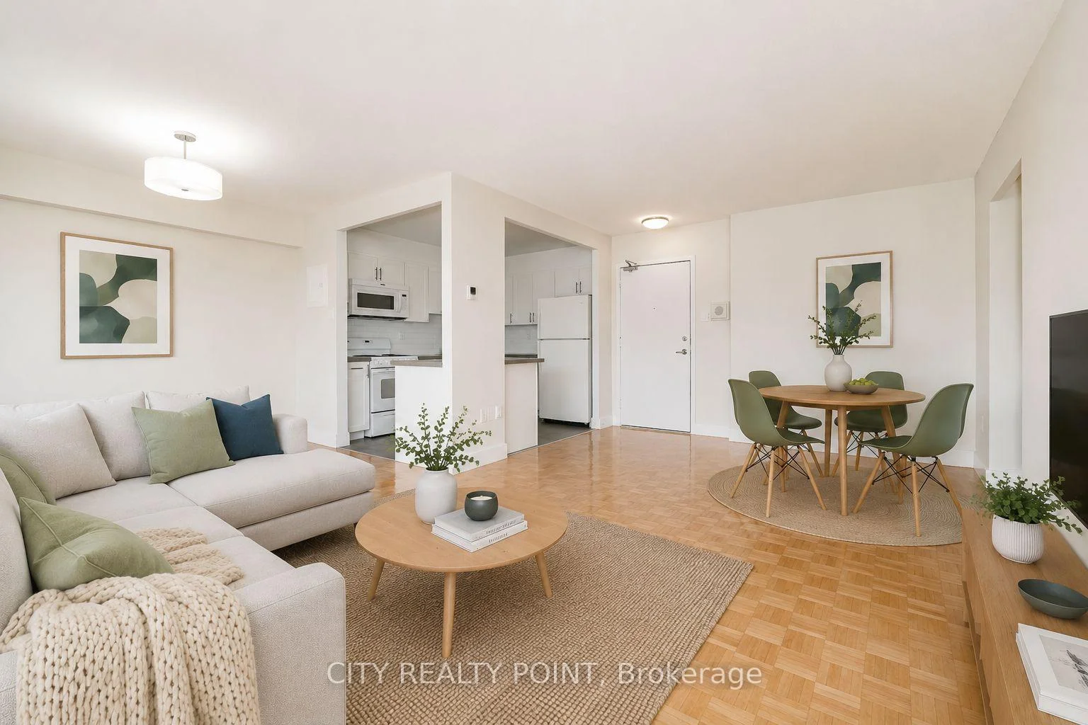 Front of Unit 2411, 666 Spadina Avenue