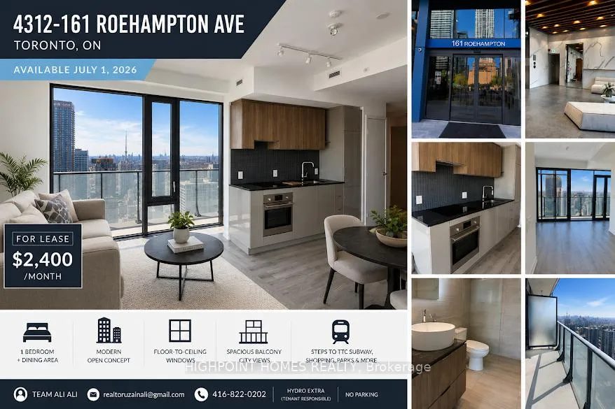 Photo 35 of Unit 4312, 161 Roehampton Avenue, Toronto, Mount Pleasant West — HOMEH