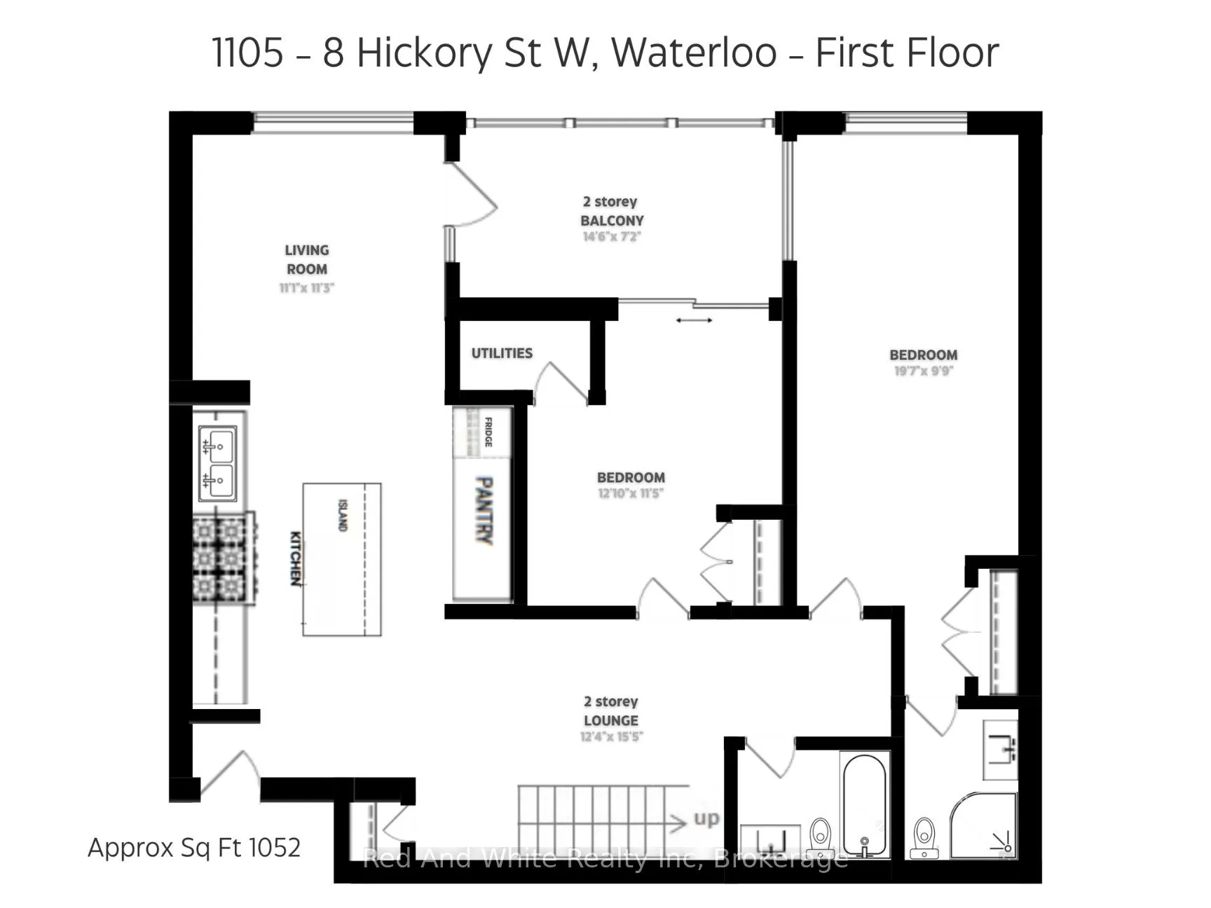 Photo 20 of Unit 1105, 8 Hickory Street W, Waterloo, Beechwood/University — HOMEH