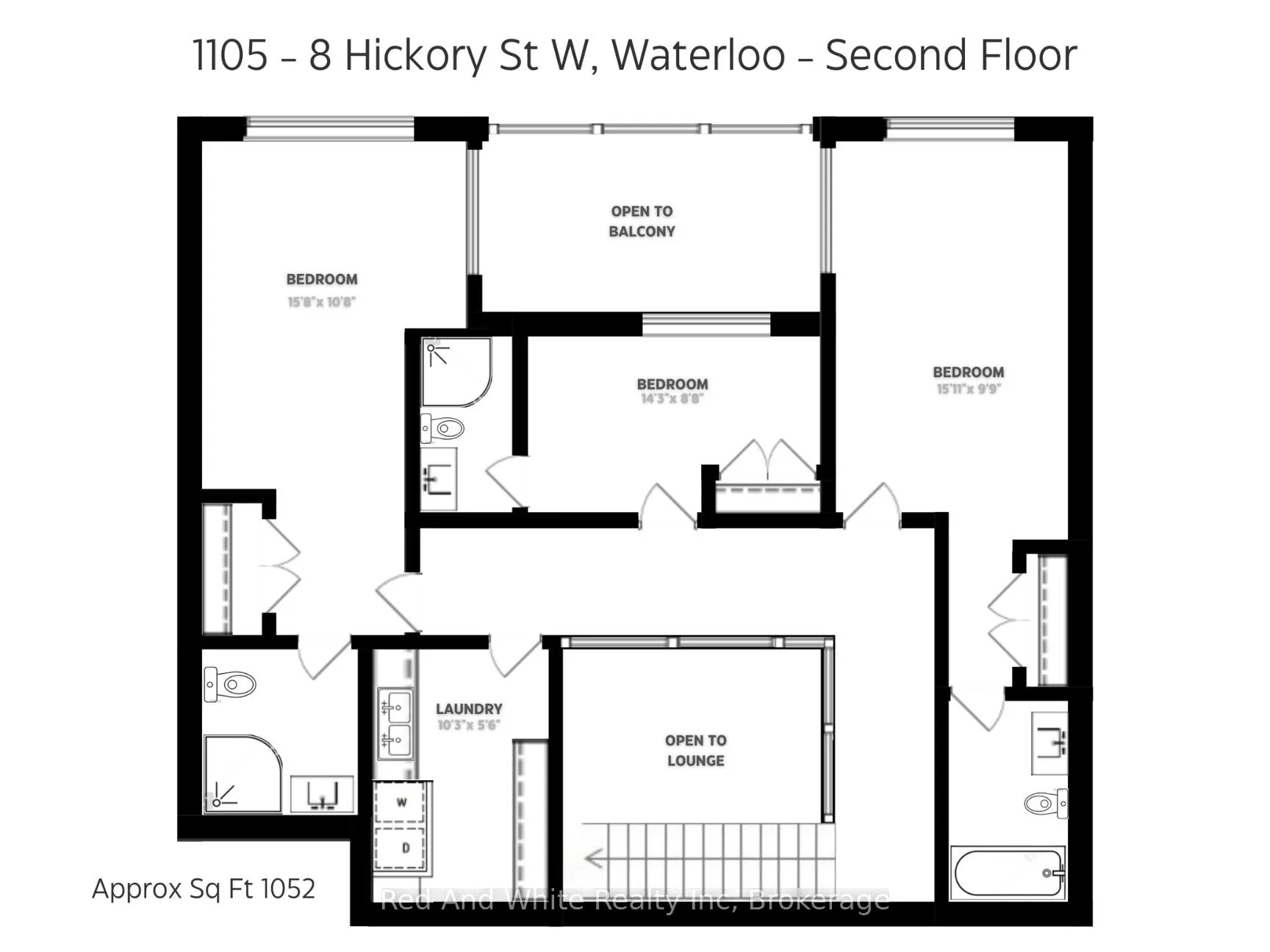 Photo 21 of Unit 1105, 8 Hickory Street W, Waterloo, Beechwood/University — HOMEH