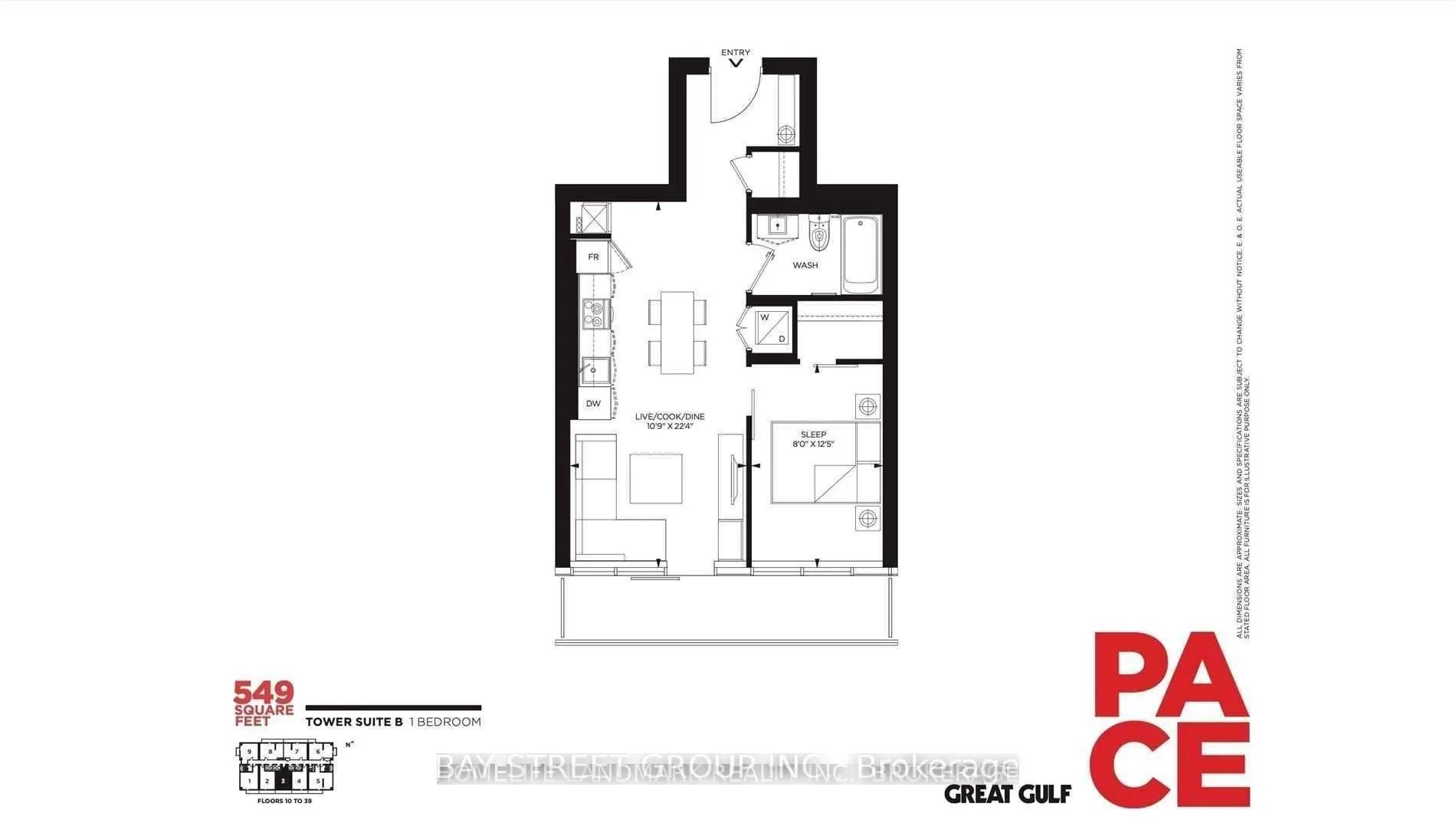 Photo 4 of Unit 1003, 159 Dundas Street E, Toronto, Church-Yonge Corridor — HOMEH