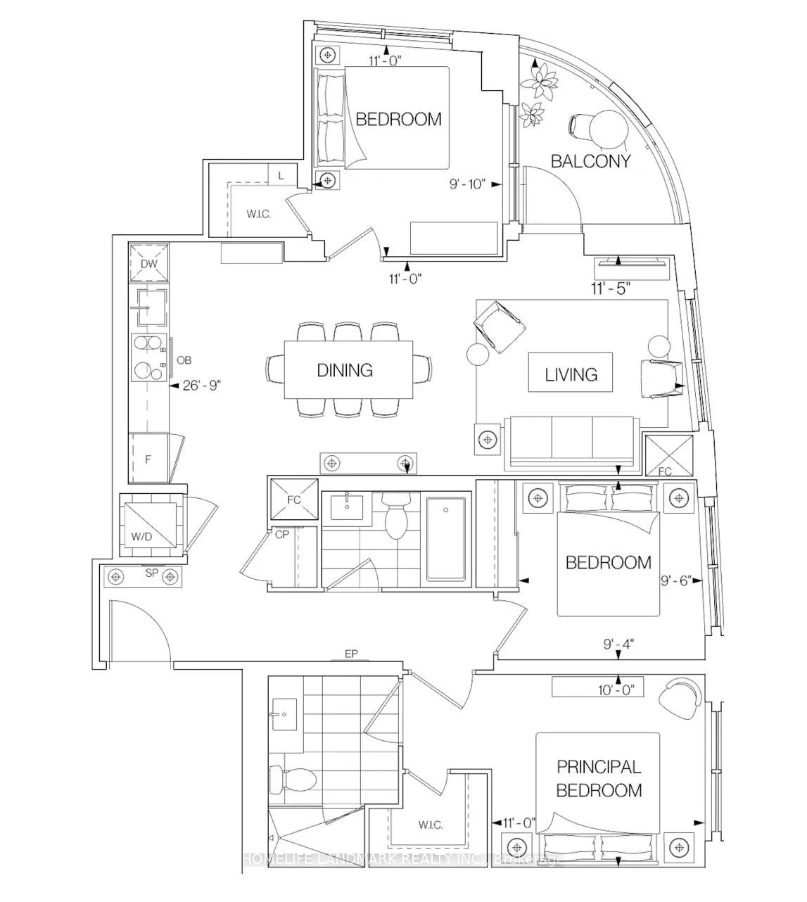 Photo 50 of Unit PH13, 25 Cordova Avenue, Etobicoke, Islington-City Centre West — HOMEH