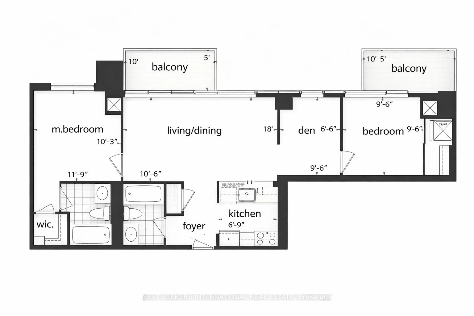 Photo 3 of Unit 2309, 215 Queen Street E, Brampton, Queen Street Corridor — HOMEH