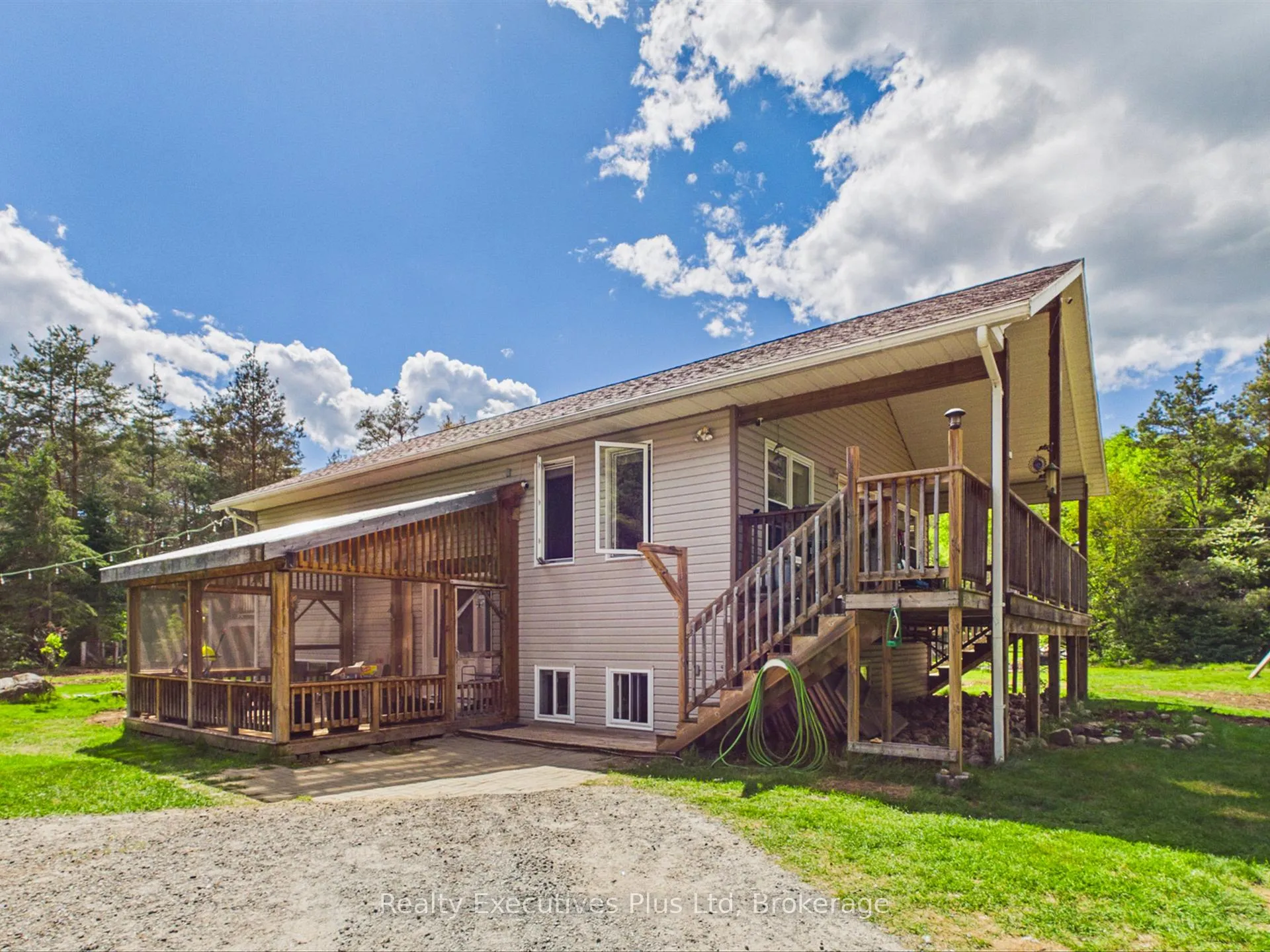Front of 235 Rock Point Road