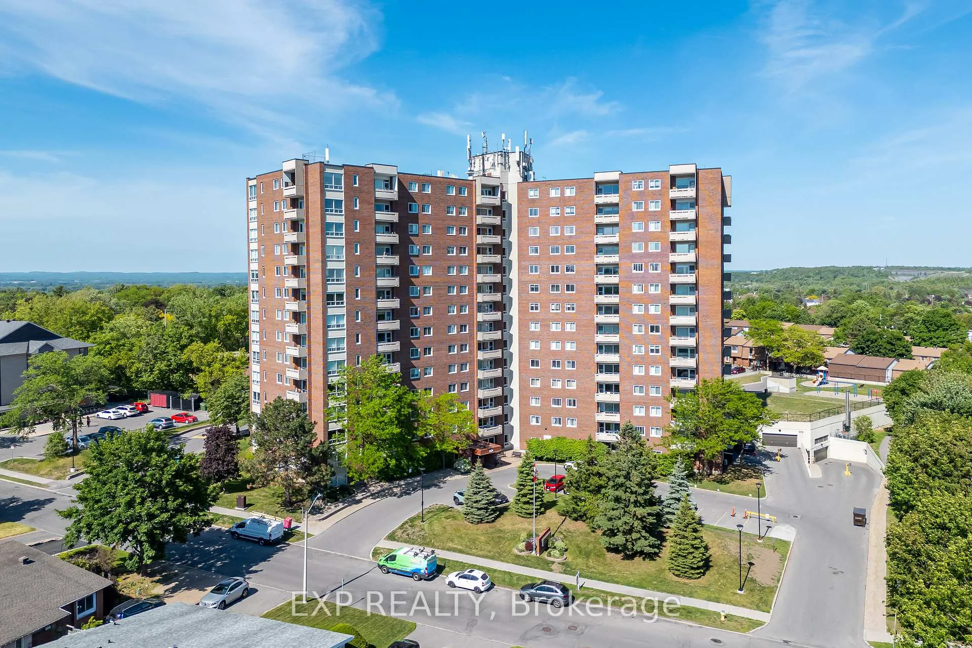Front of Unit 203, 915 Elmsmere Road