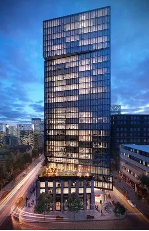 Front of Unit 1810, 60 Shuter Street