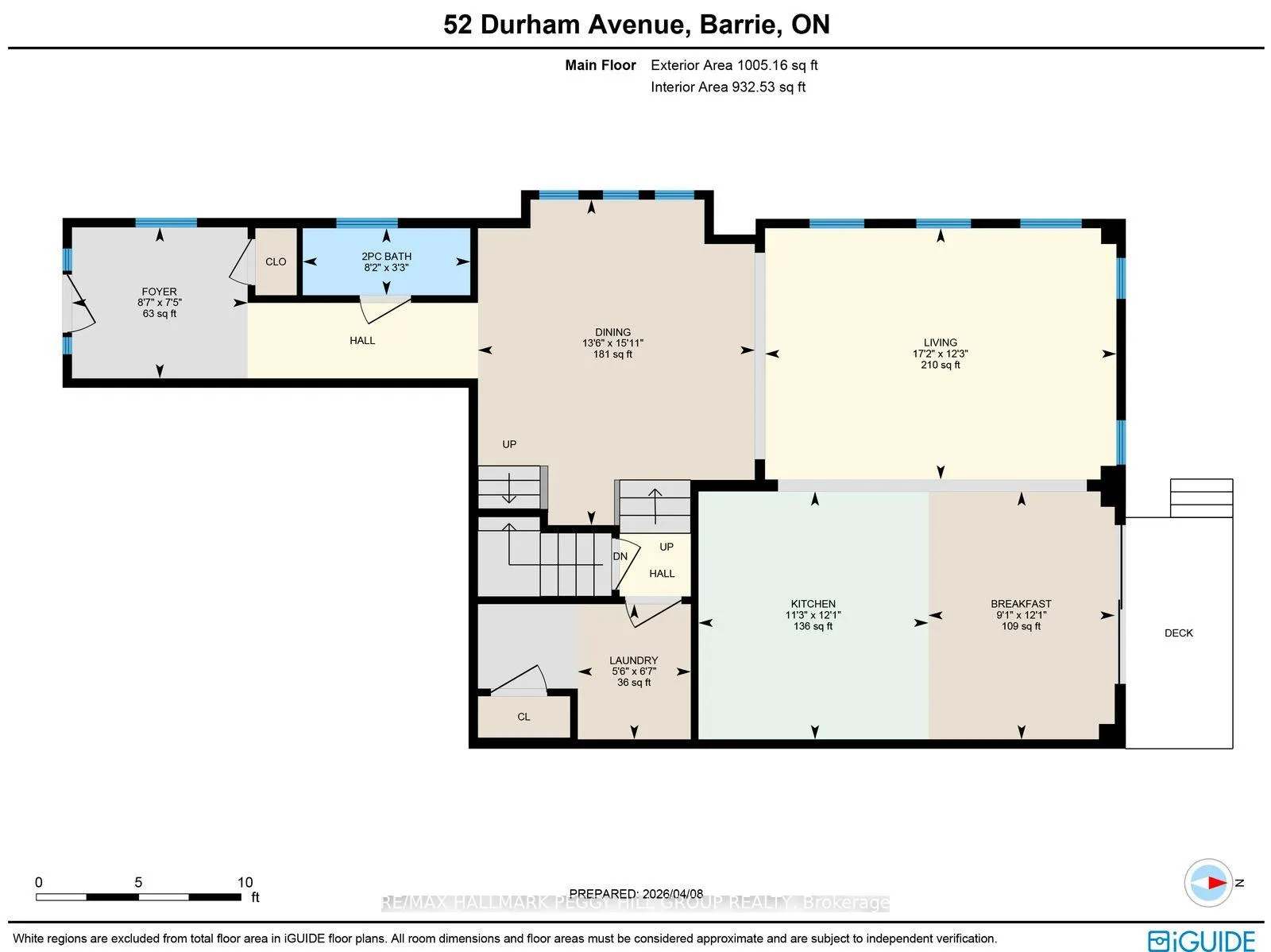Photo 7 of 52 Durham Avenue, Barrie, Rural Barrie Southeast — HOMEH