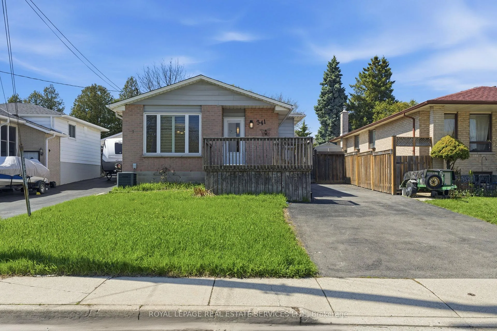 Front of 341 Rexford Drive