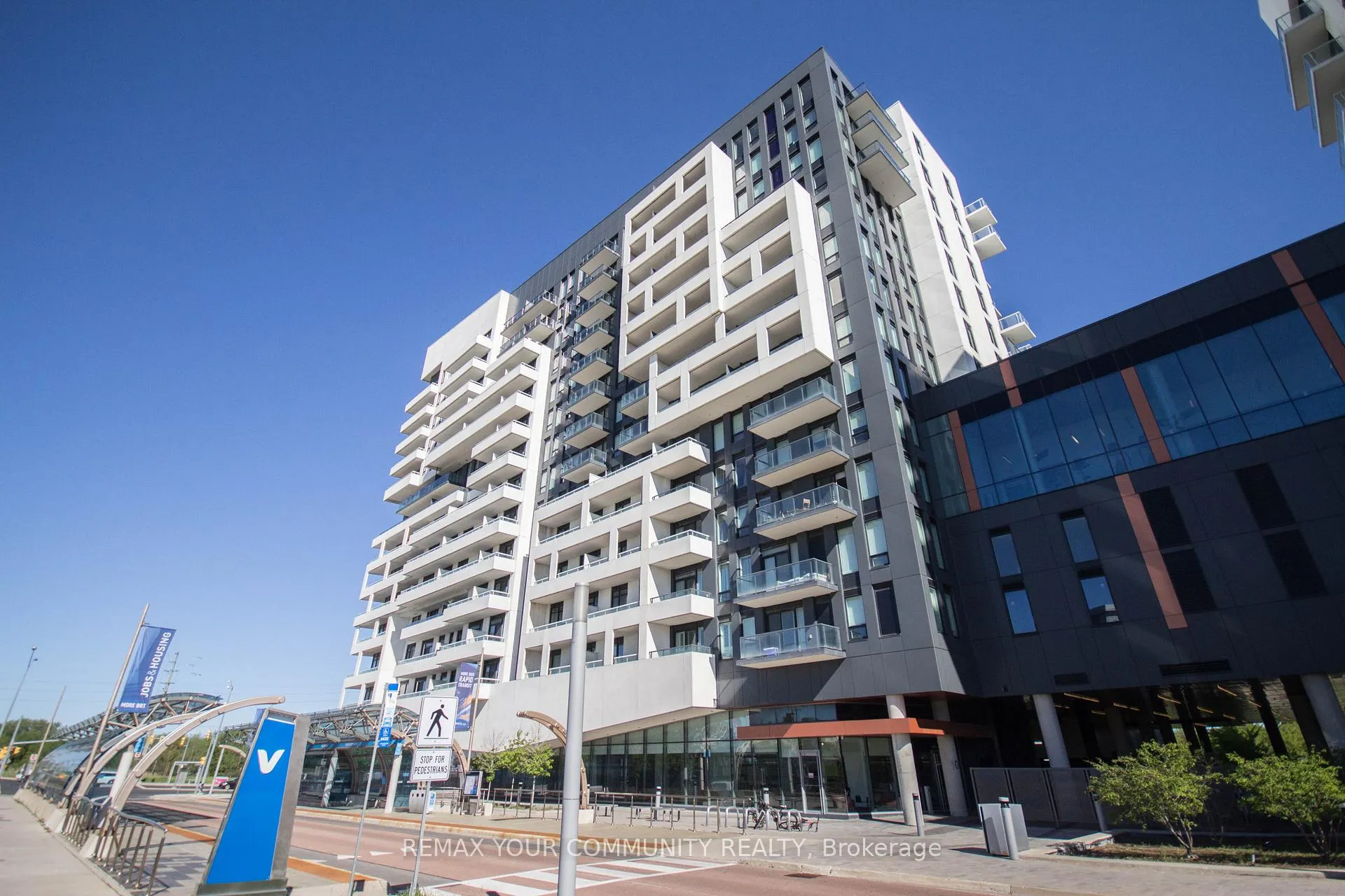 Front of Unit 1005, 10 Rouge Valley Drive W