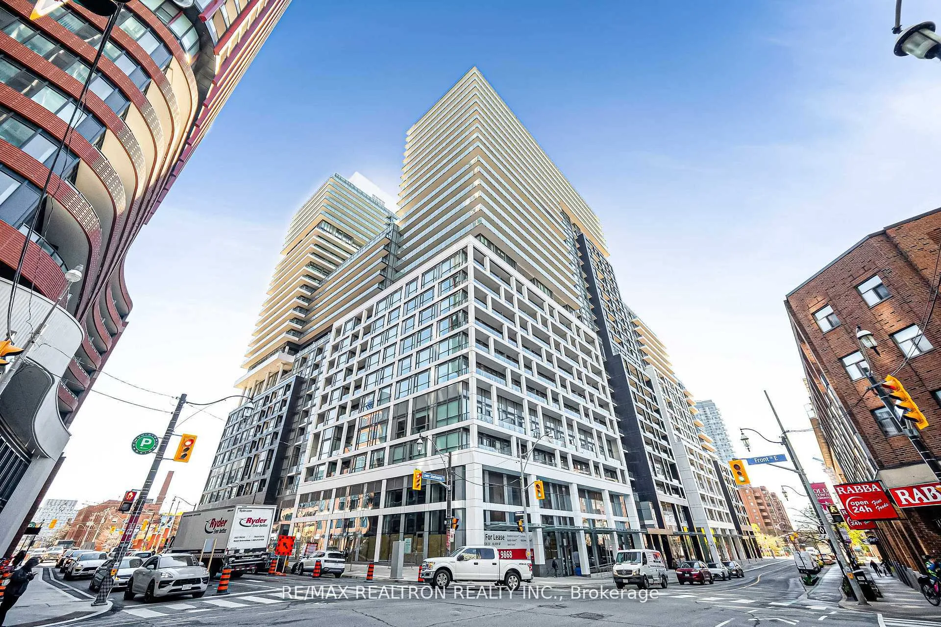 Front of Unit 1439, 135 Lower Sherbourne Street