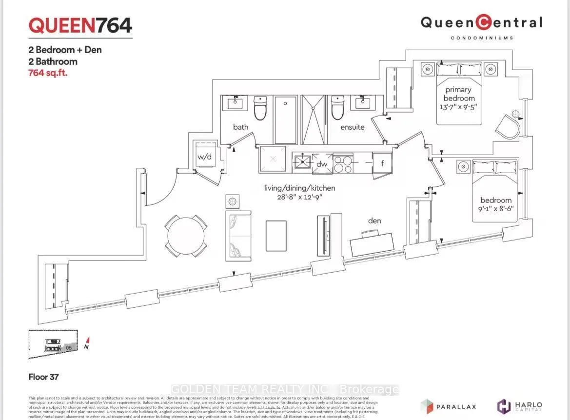 Photo 2 of Unit 3705, 100 Queen Street E, Toronto, Church-Yonge Corridor — HOMEH