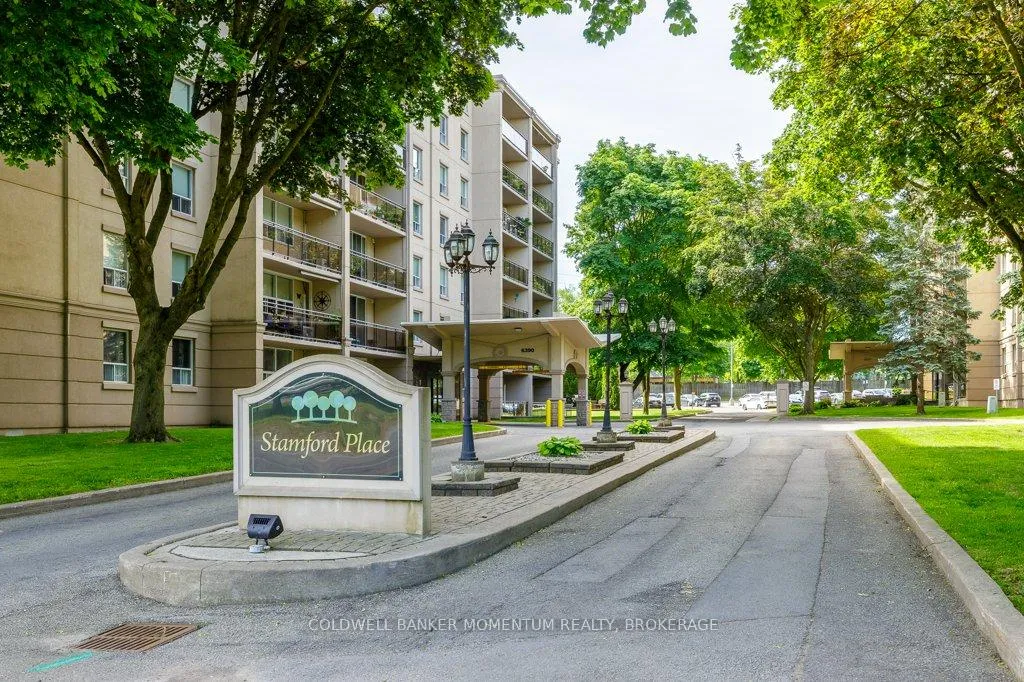 Front of Unit 201, 6390 Huggins Street
