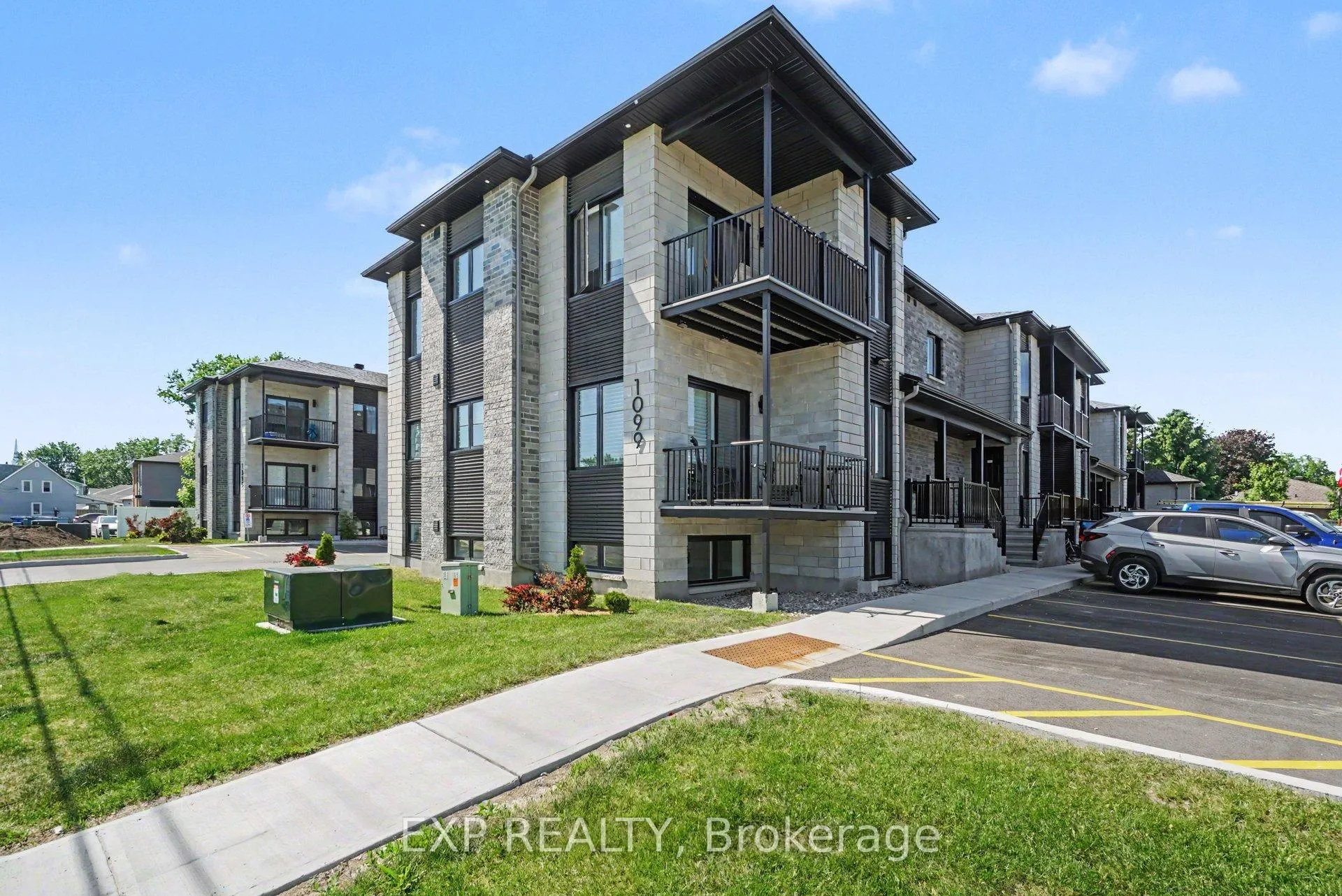 Front of Unit 101, 1099 Notre Dame Street