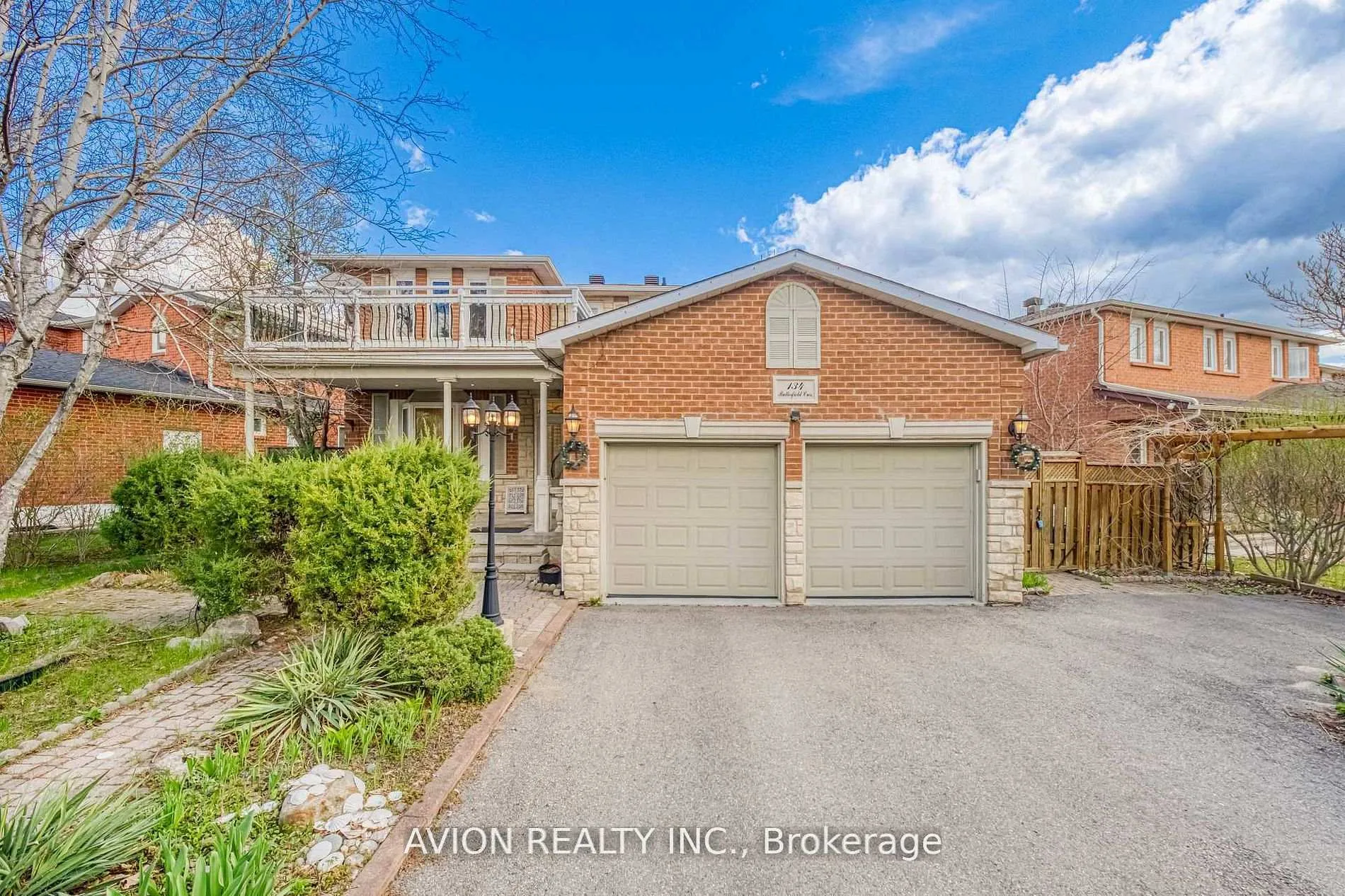 Front of 134 Butterfield Crescent
