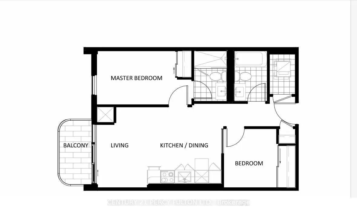 Front of Unit 415, 1185 Dupont Street