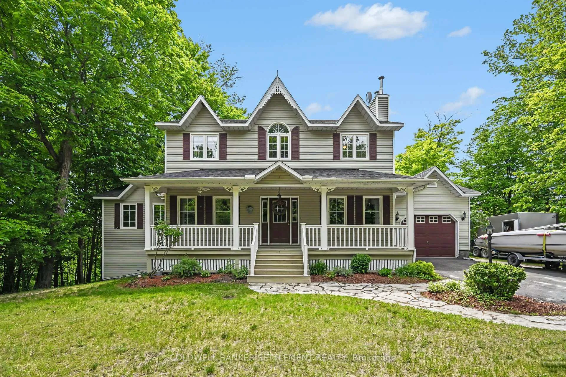 Front of 105 Trillium Drive