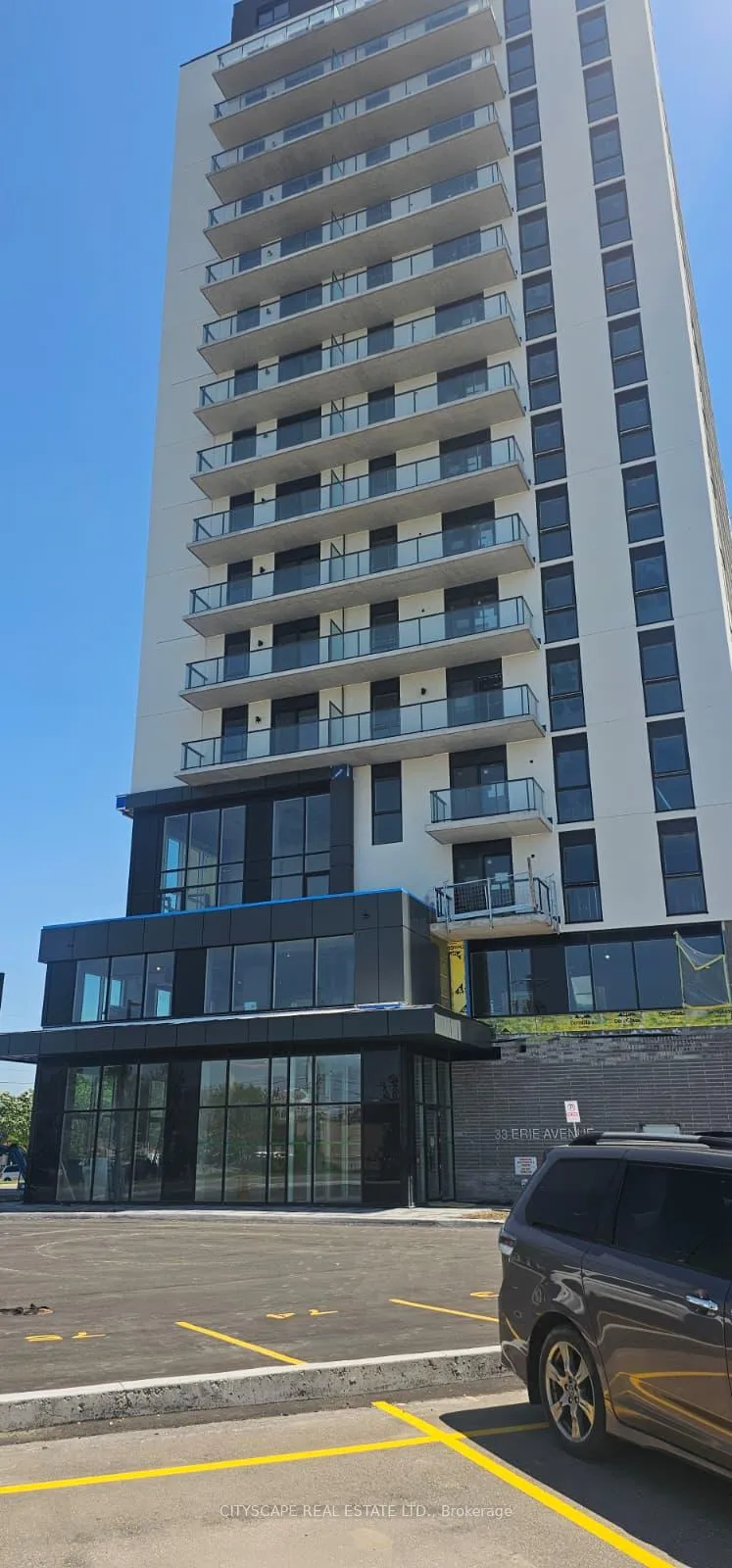 Front of Unit 404, 33 Erie Avenue