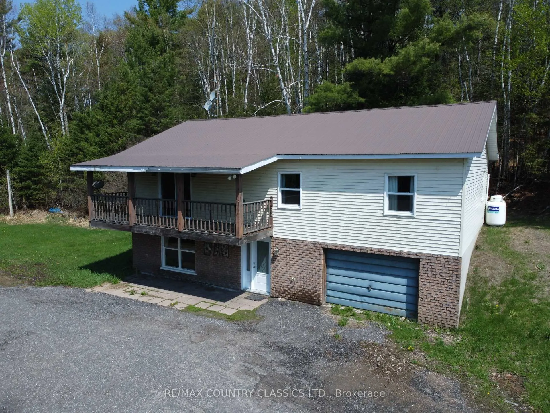Front of 446 Biernacki Mountain Road