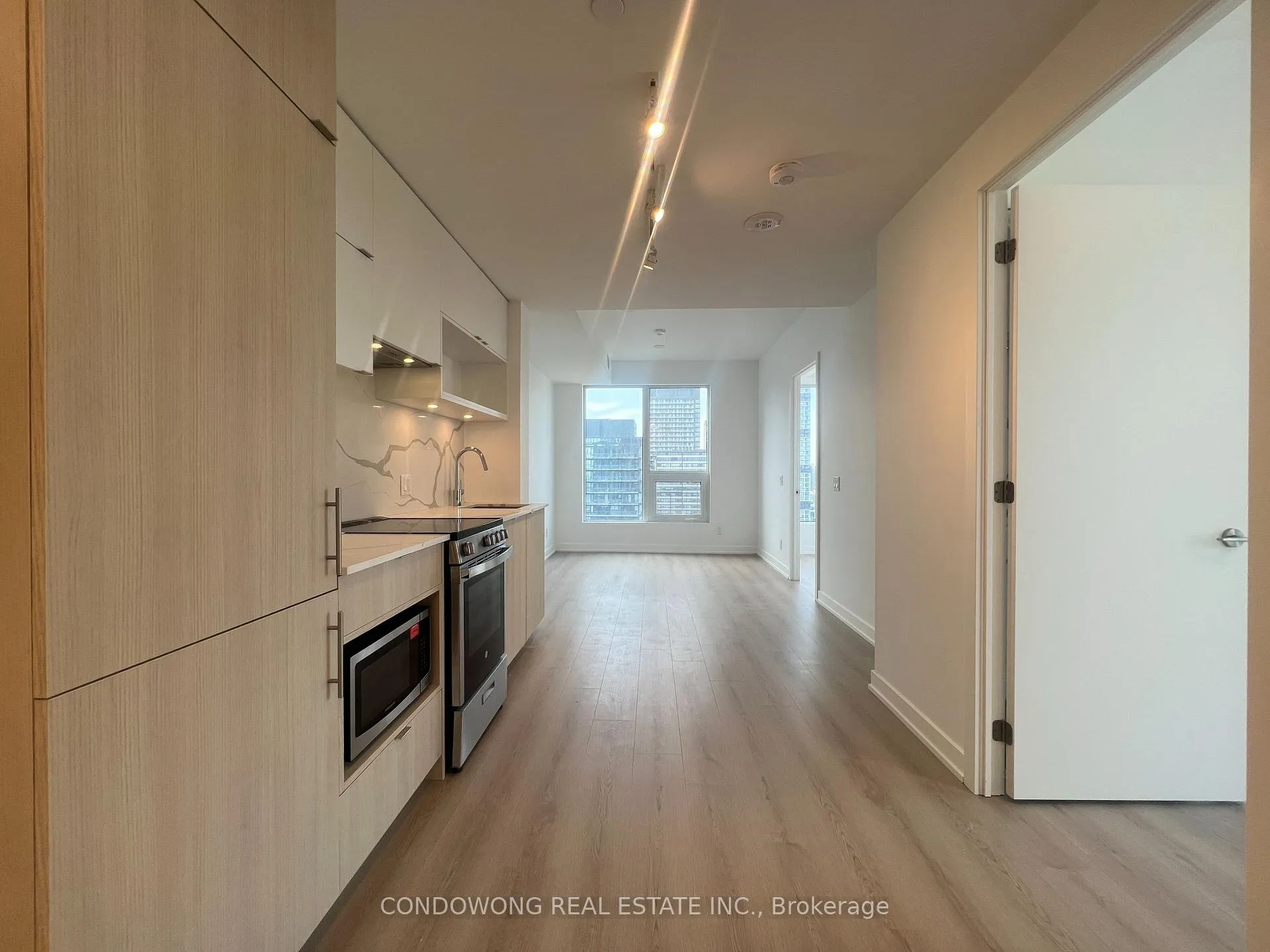 Front of Unit 3603, 100 Queen Street E