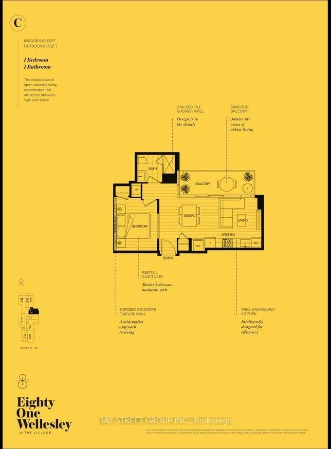 Photo 12 of Unit 1408, 81 Wellesley Street E, Toronto, Church-Yonge Corridor — HOMEH