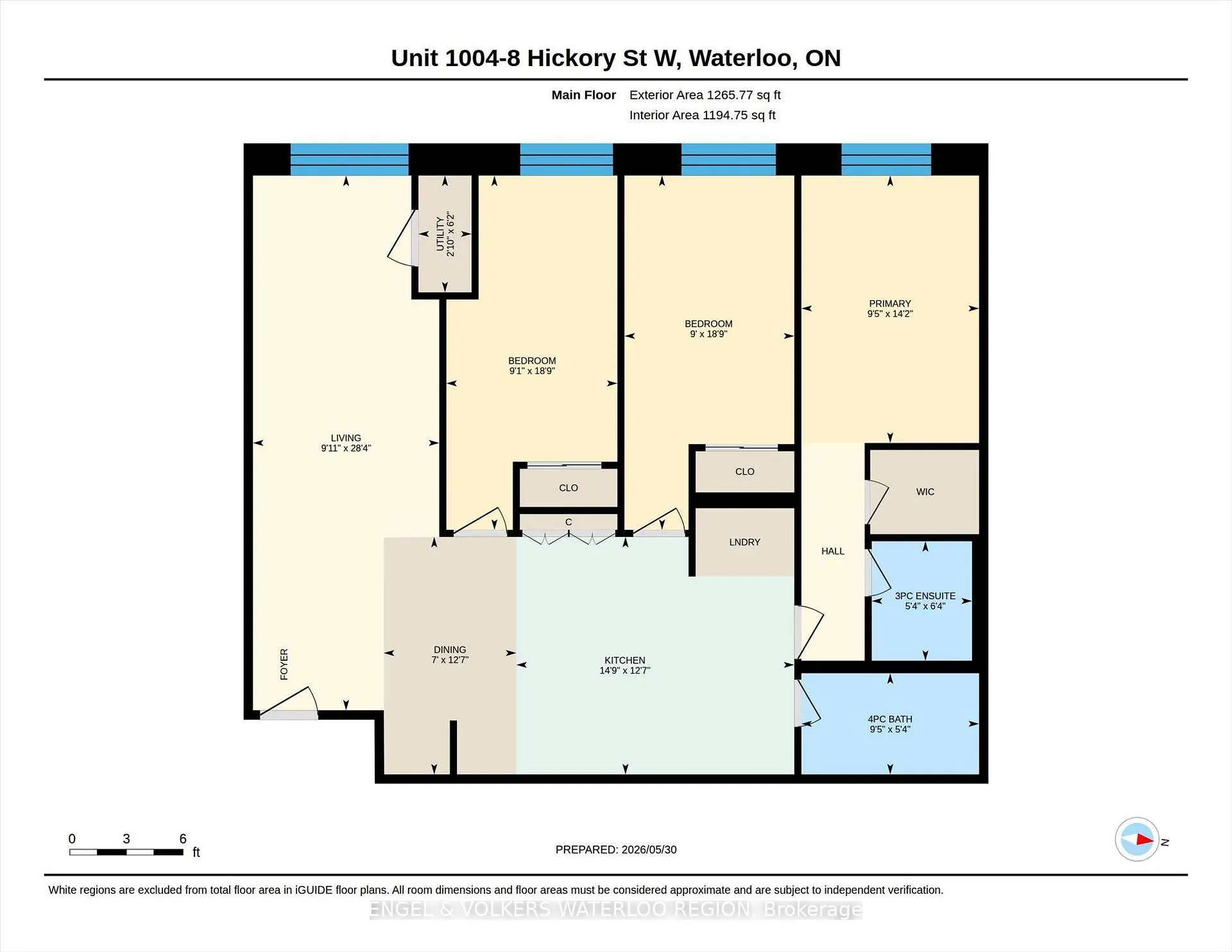 Photo 42 of Unit 1004, 8 Hickory Street W, Waterloo, Beechwood/University — HOMEH