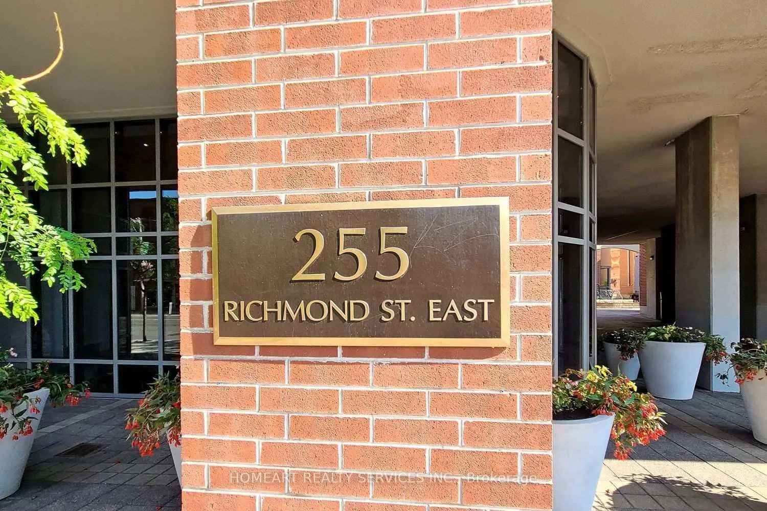 Front of Unit 404, 255 Richmond Street E