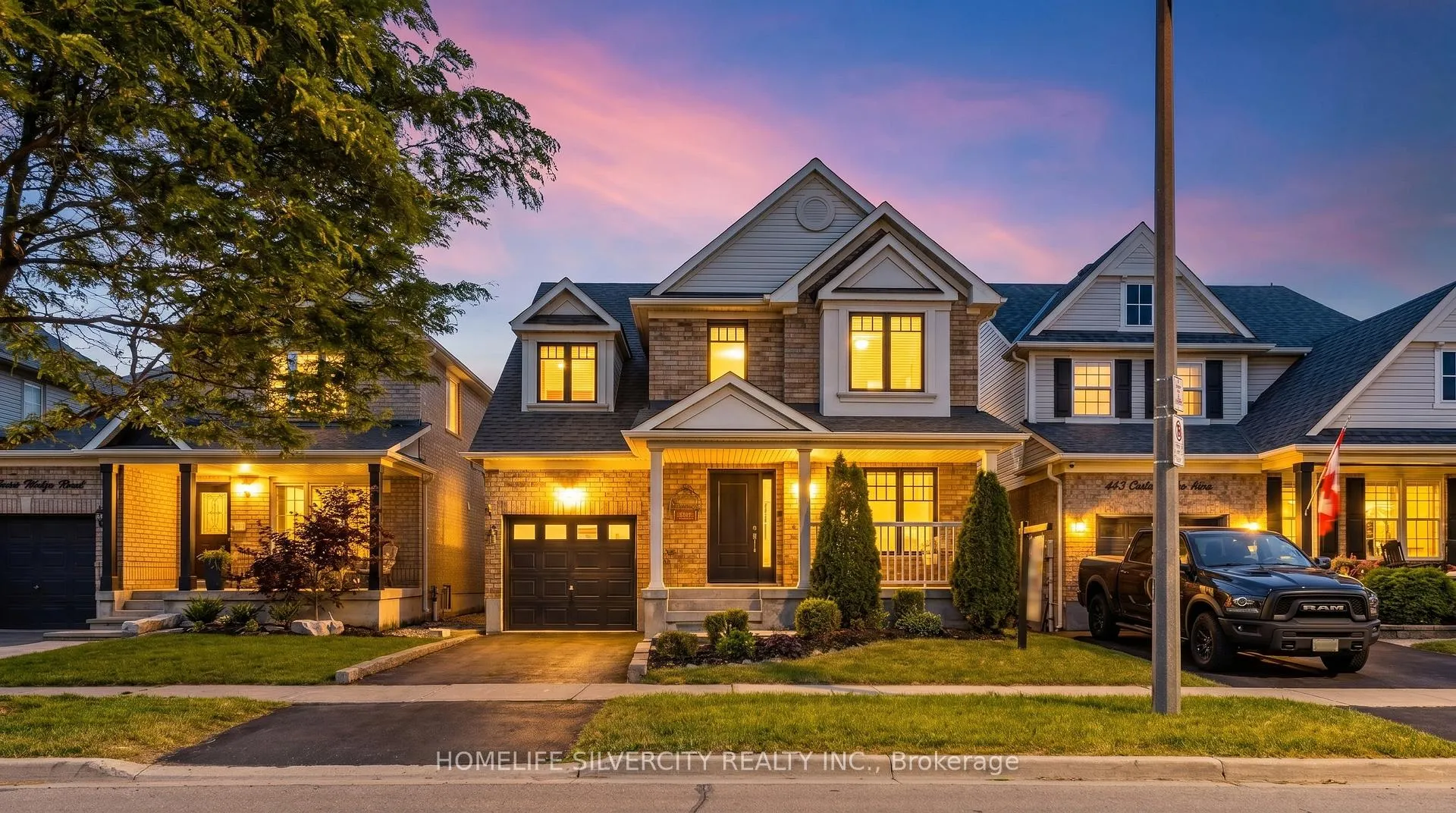 Front of 481 Cedar Hedge Road