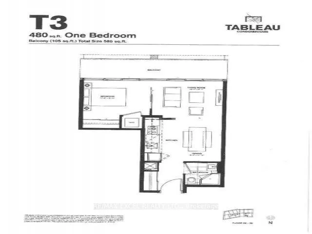 Photo 10 of Unit 1210, 125 Peter Street, Toronto, Waterfront Communities — HOMEH