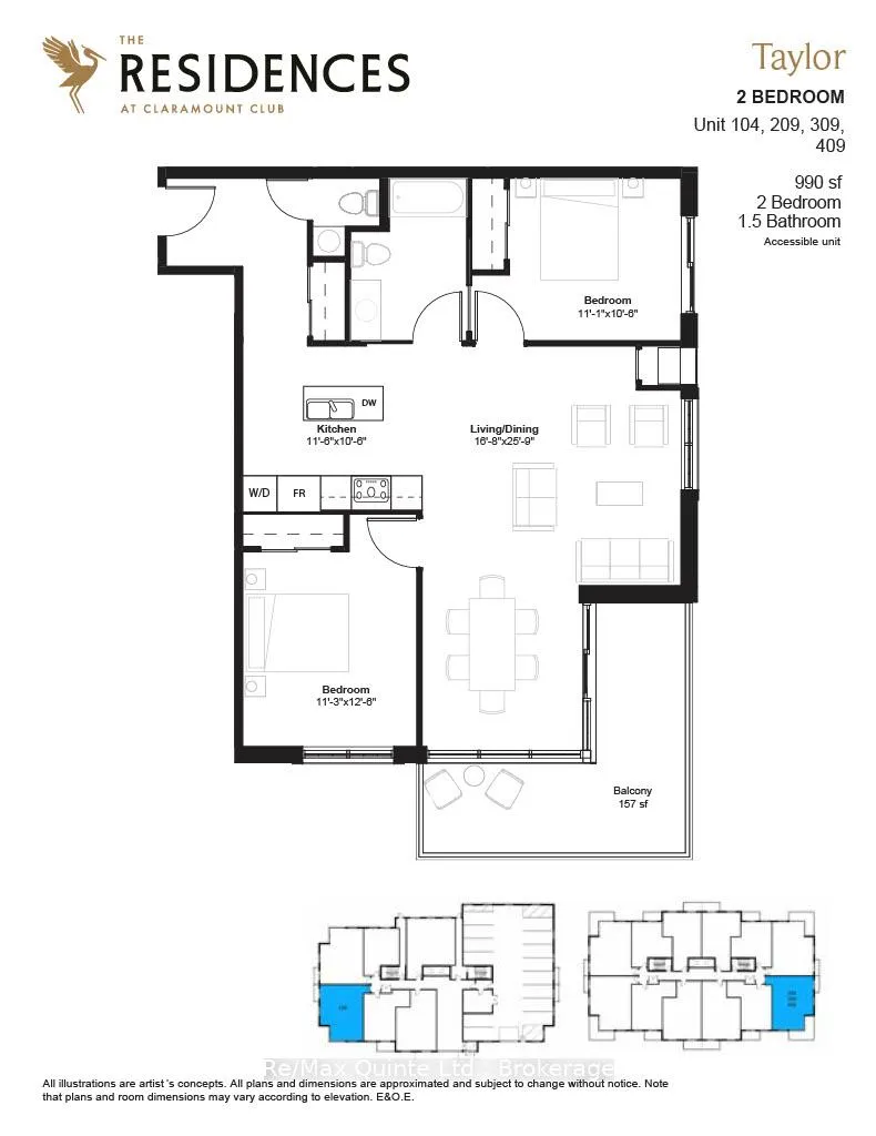 Photo 3 of Unit 209, 12 Clara Drive, Prince Edward County, Picton Ward — HOMEH