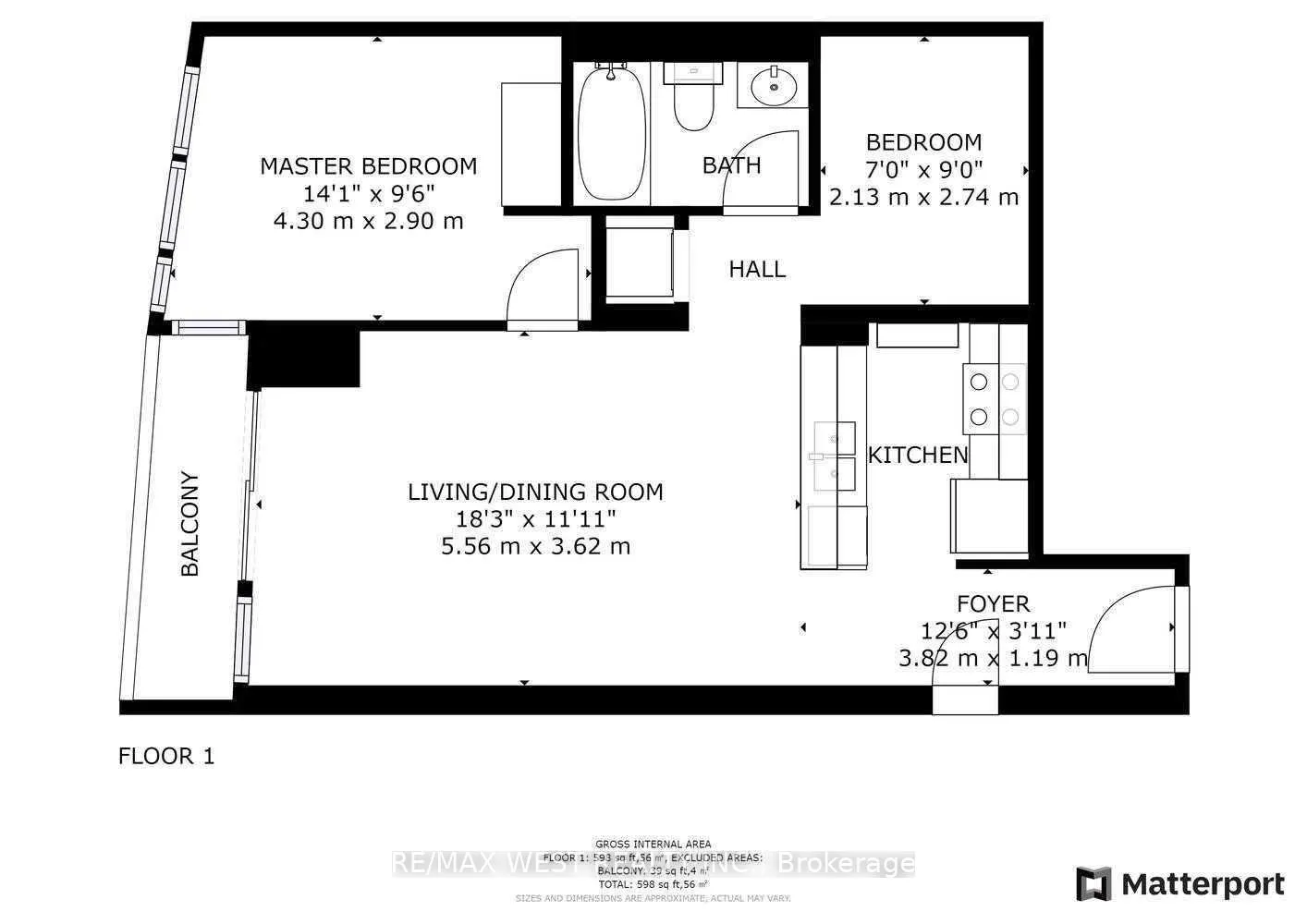 Photo 19 of Unit 3712, 397 Front Street W, Toronto, Waterfront Communities — HOMEH