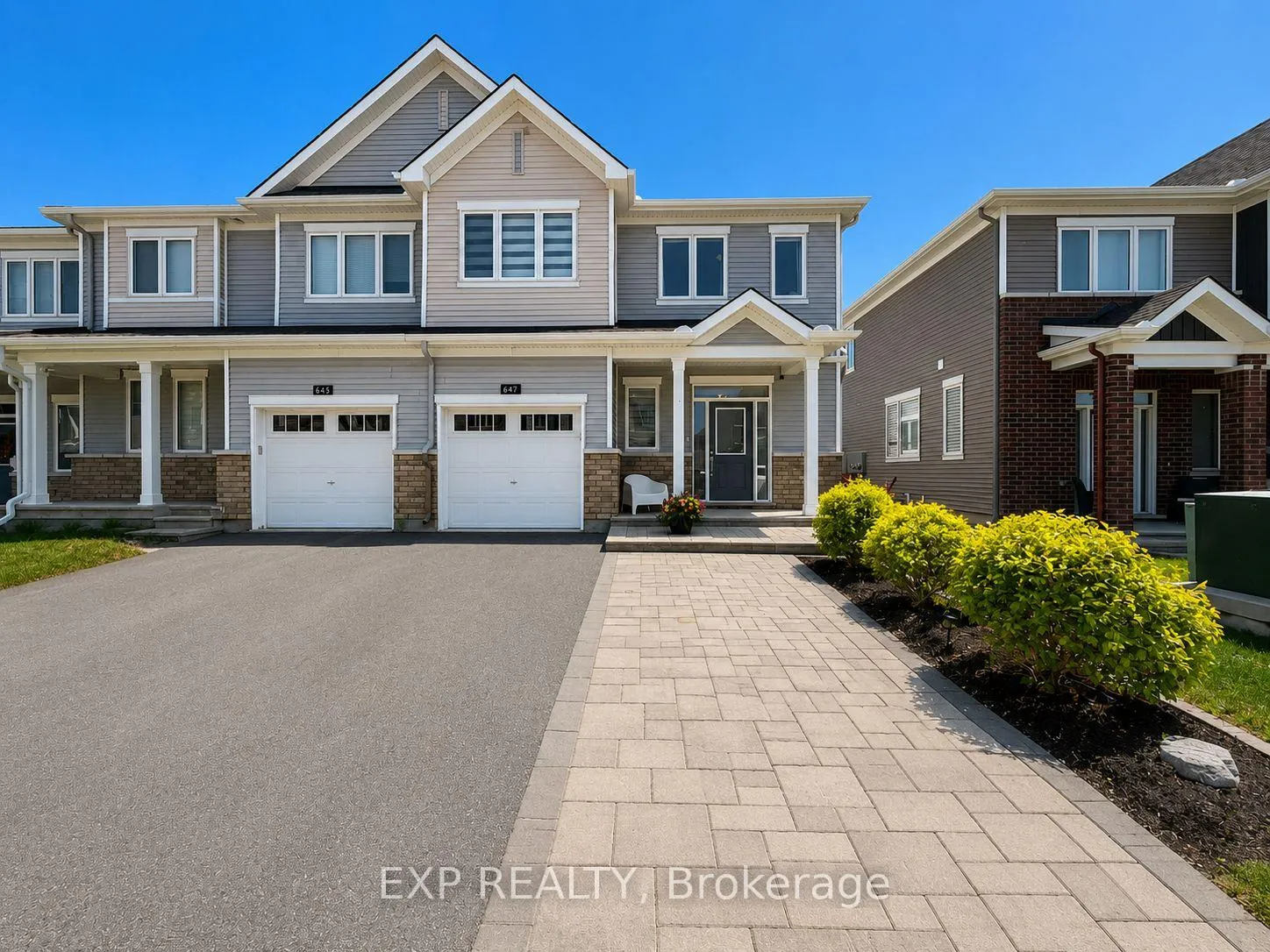 Front of 647 Crevier Walk