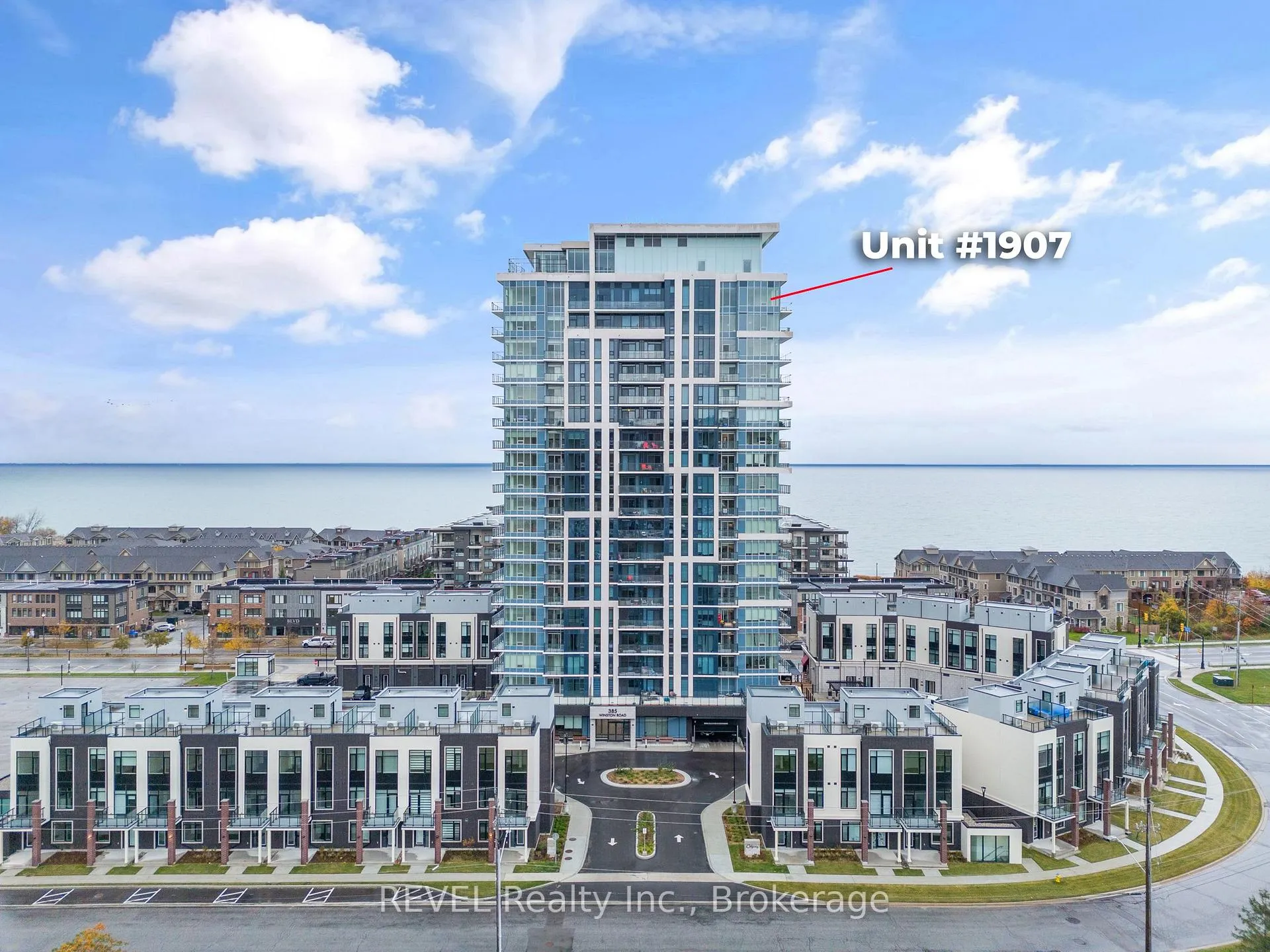 Front of Unit 1907, 385 Winston Road