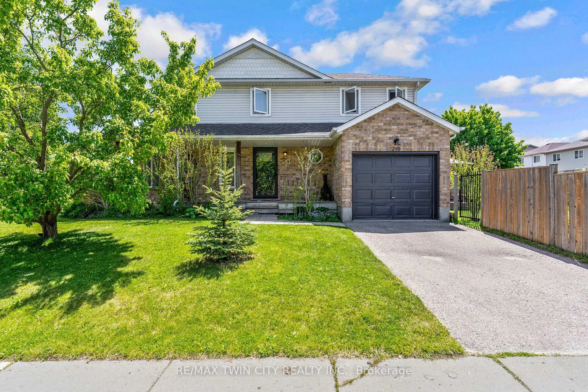 Front of 249 Wilderness Drive