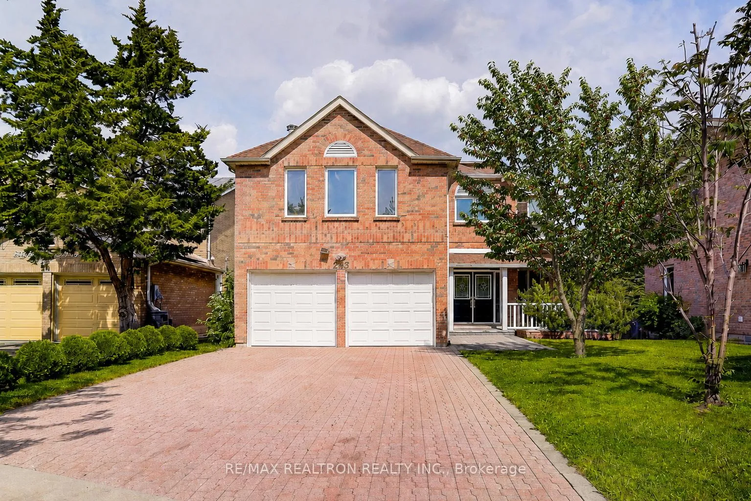 Front of 233 Brimson Drive