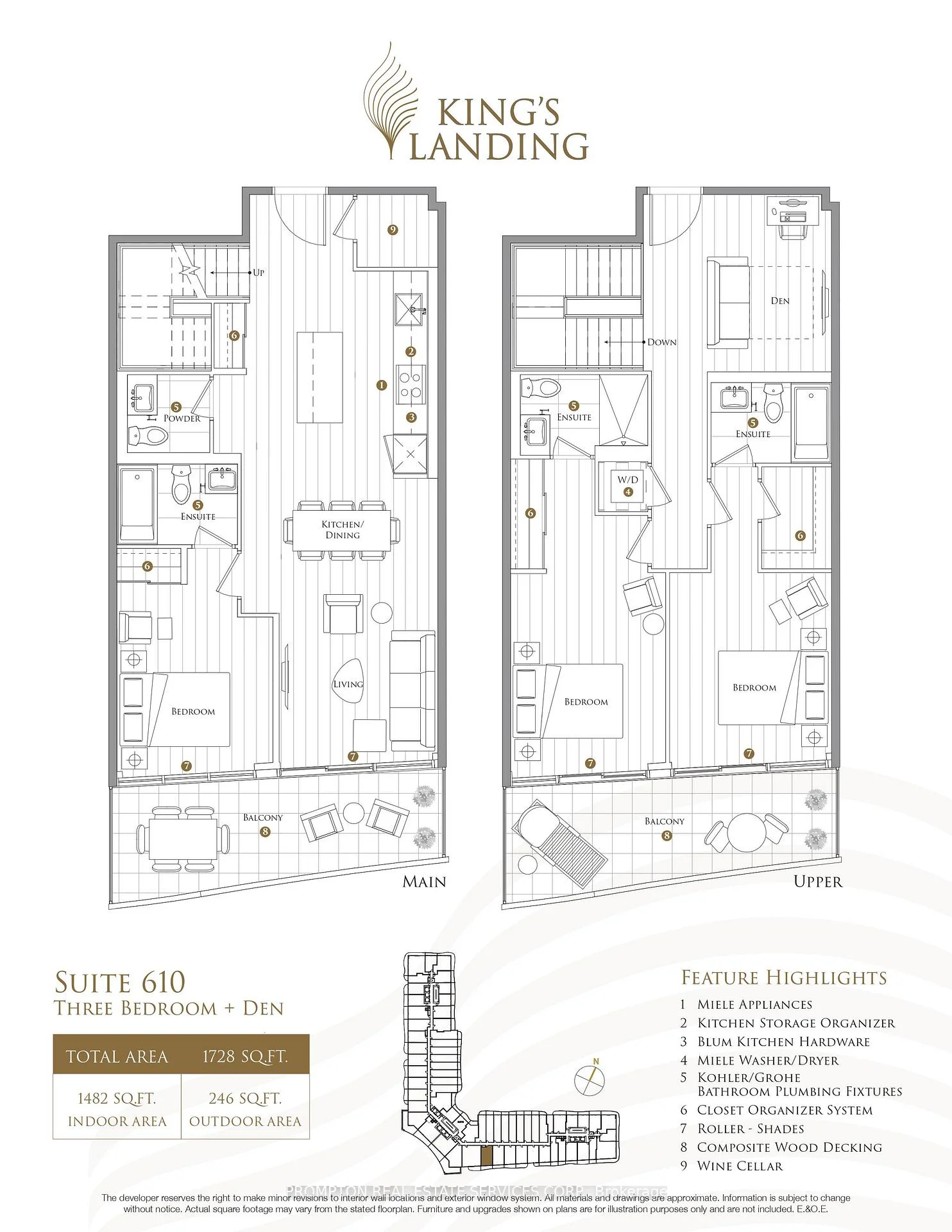 Photo 10 of Unit 733, 18 Esther Shiner Boulevard, North York, Bayview Village — HOMEH