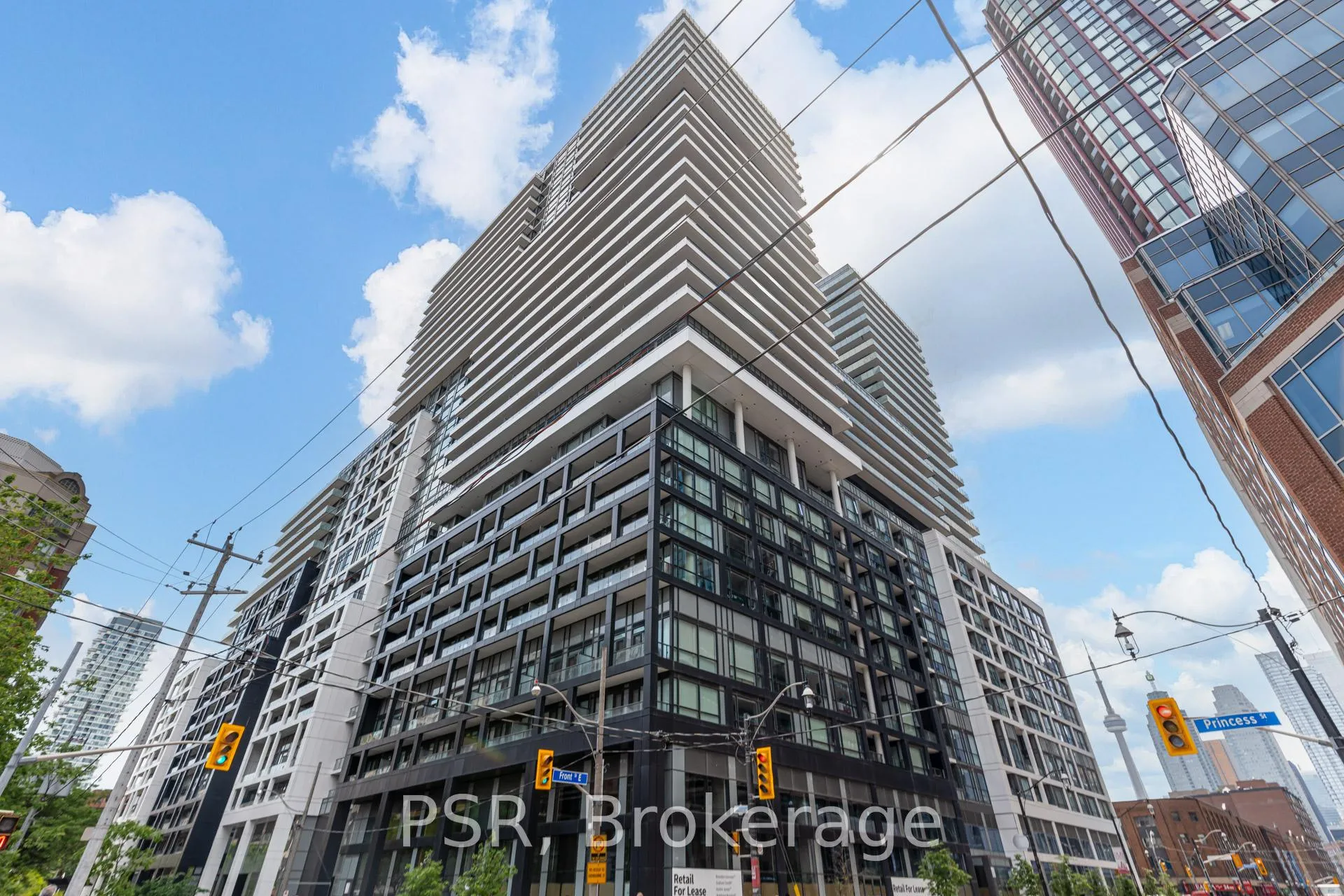 Front of Unit 2711, 70 Princess Street