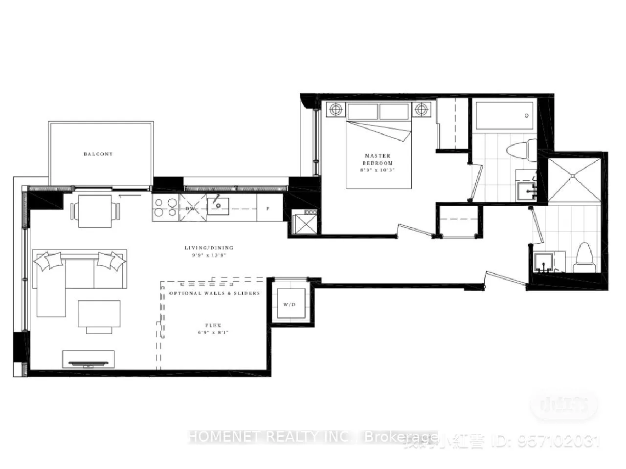 Photo 12 of Unit 4711, 108 Peter Street, Toronto, Waterfront Communities — HOMEH