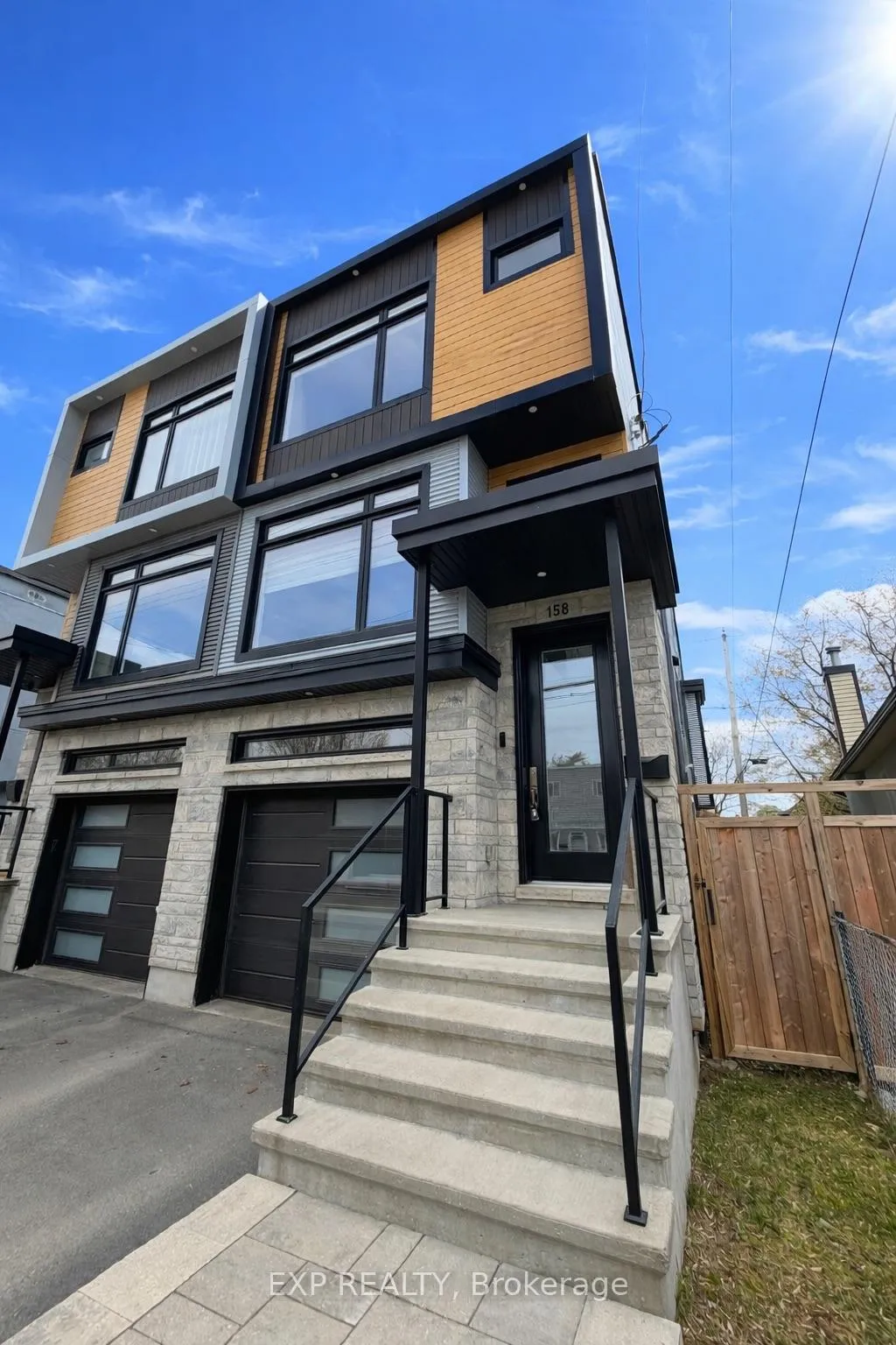 Front of 158 Marier Avenue