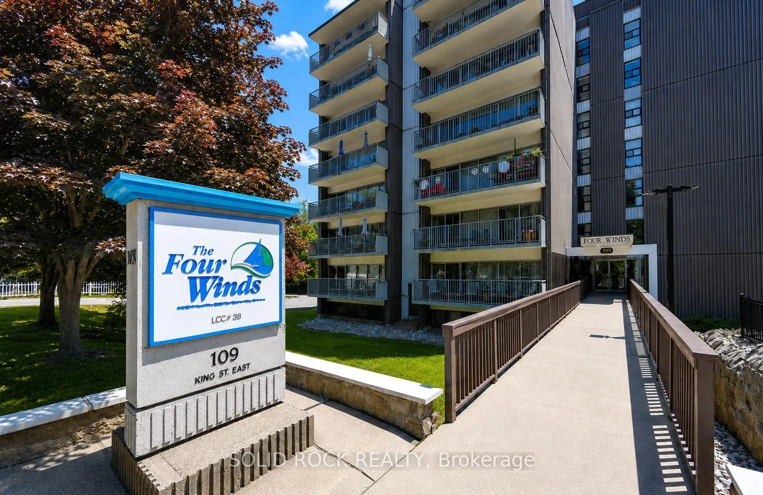 Front of Unit 505, 109 King Street E
