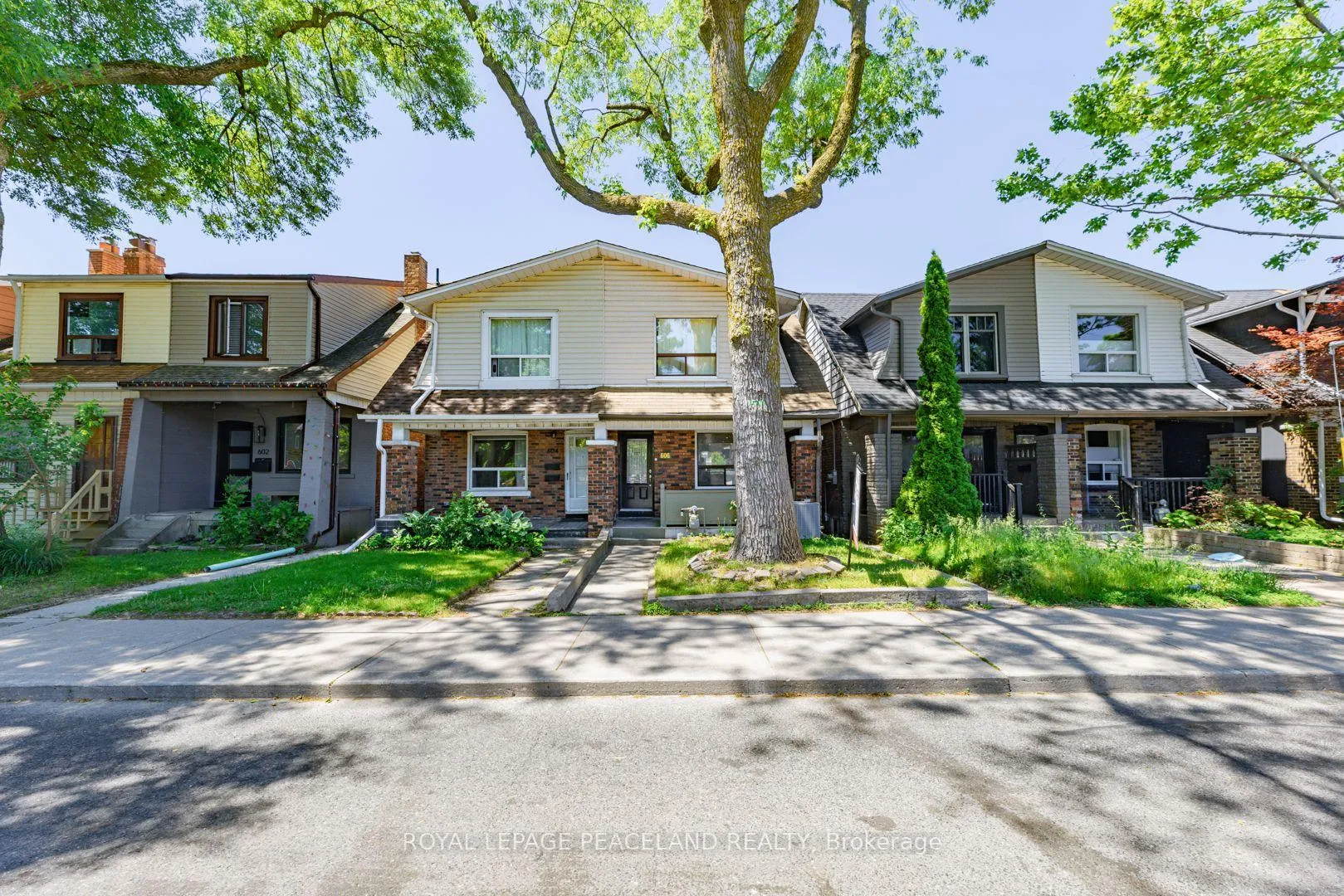 Front of 606 Coxwell Avenue